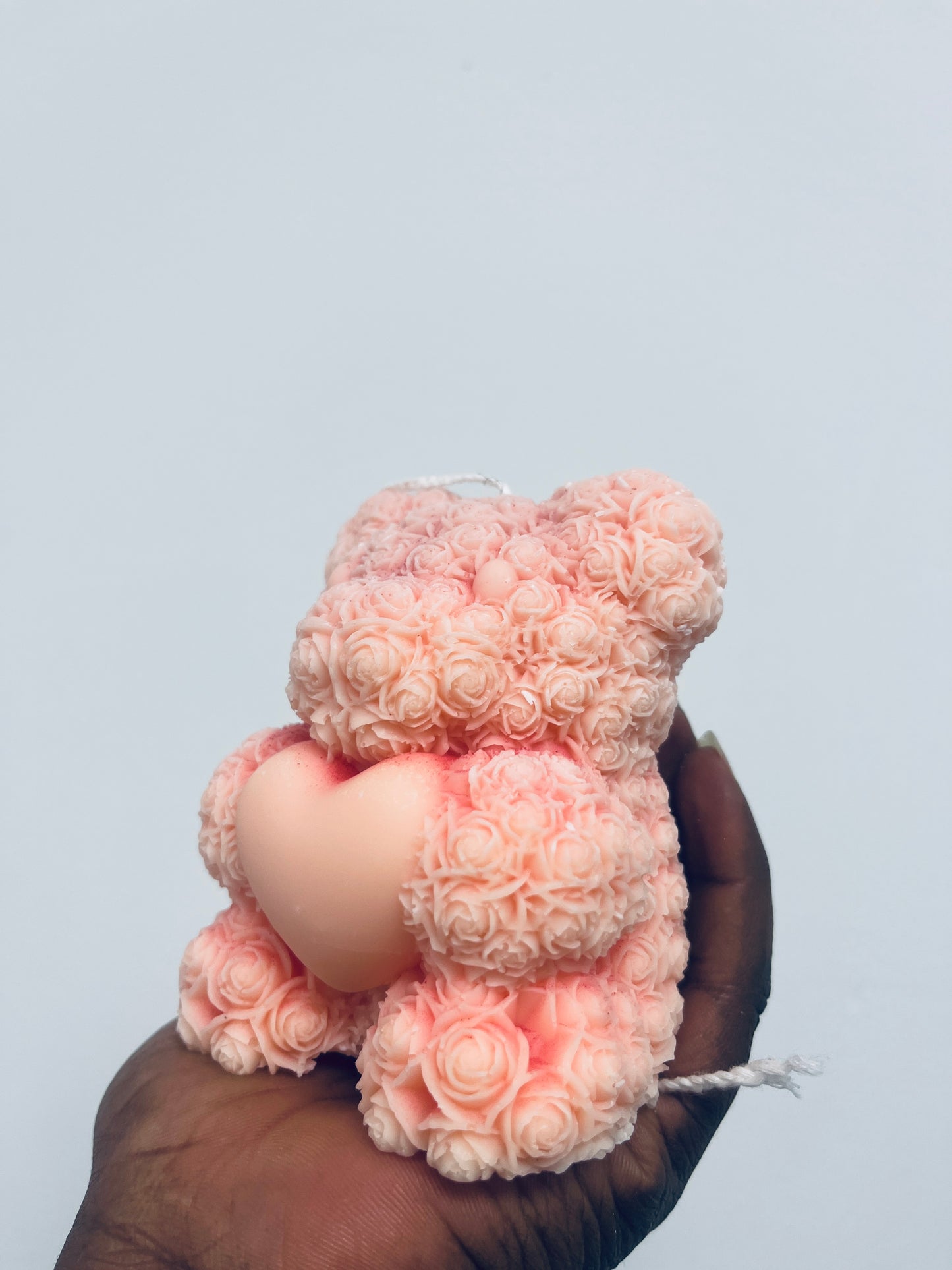 Scented Rose Bear Candle