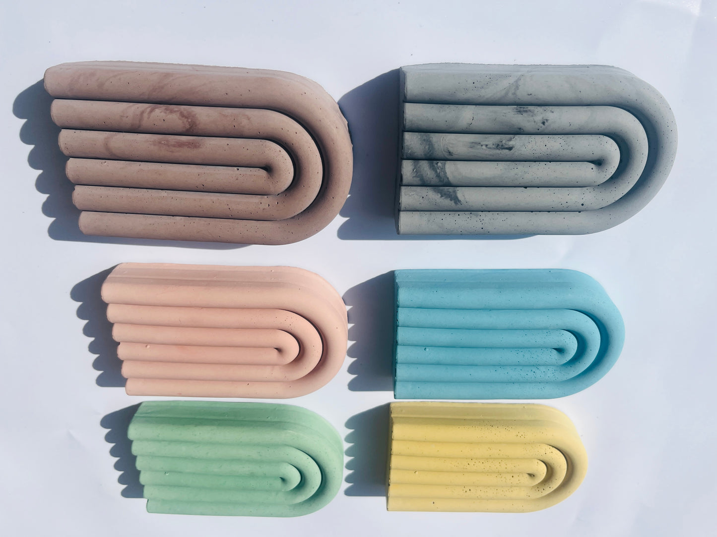 Coasters | Cement Coasters | Mix and Match Coasters | Extra Thick Coasters | Thick Coasters