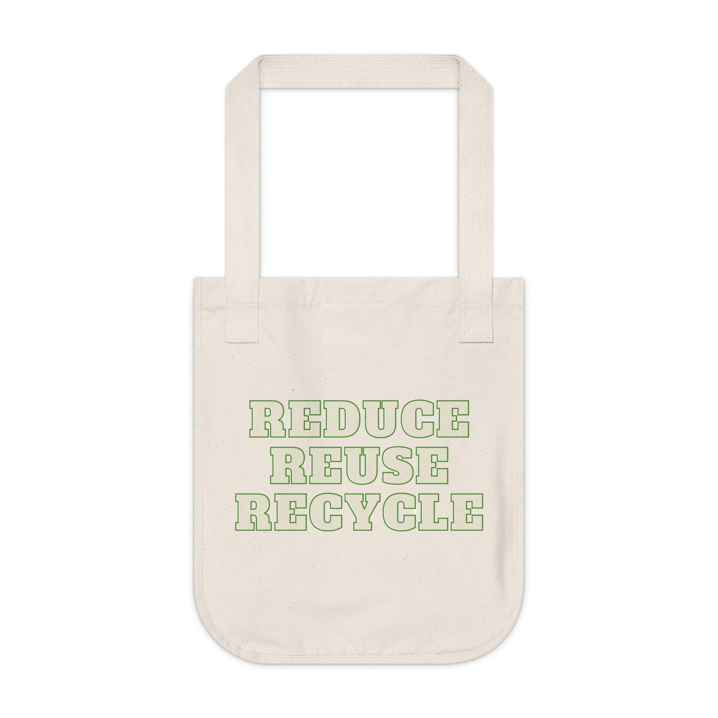 Organic Canvas Tote Bag