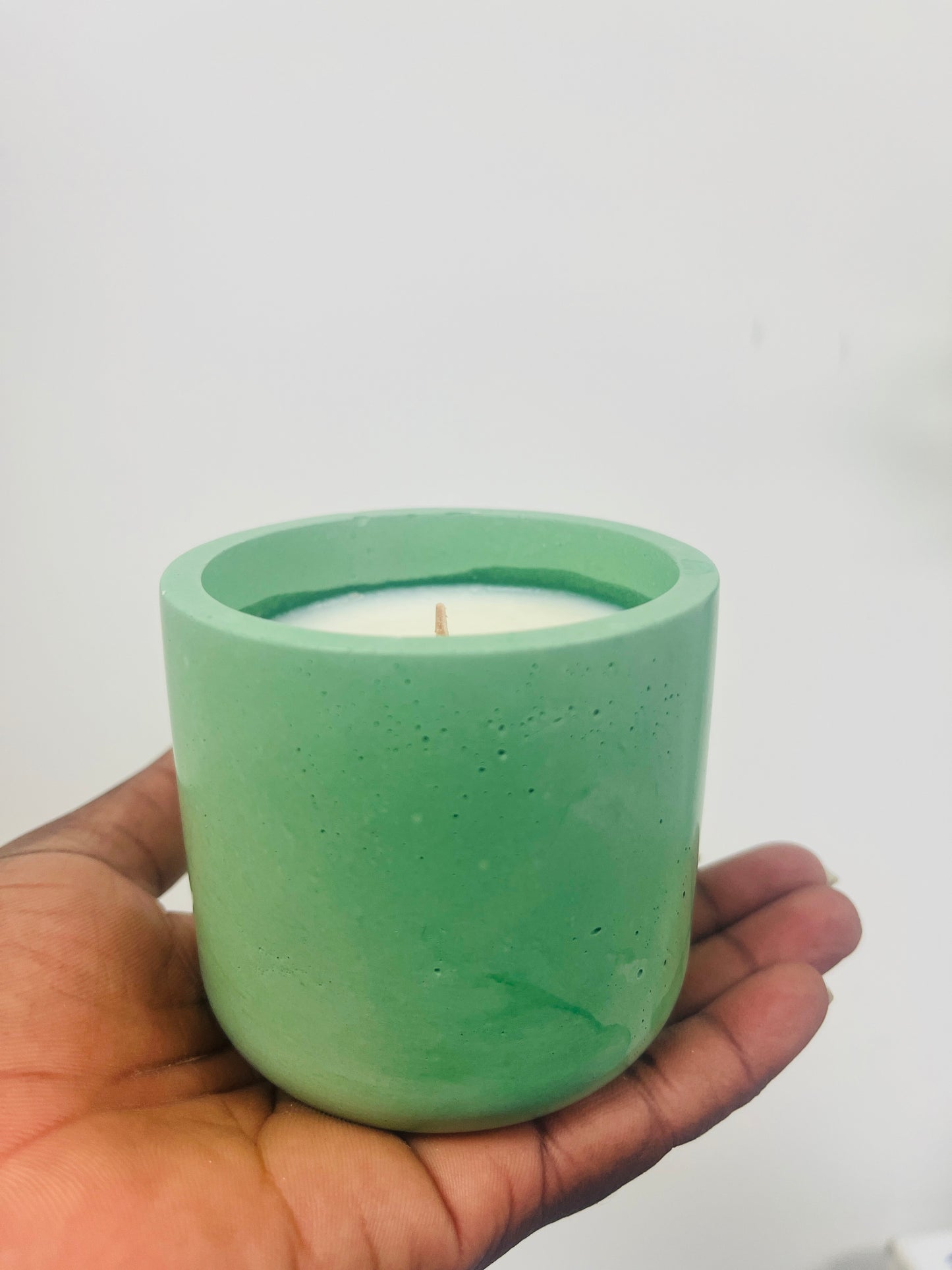 6oz Coconut Apricots Candle l Mildly Scented Slow-burn Natural Candle l Natural Candle l Flameless Candle