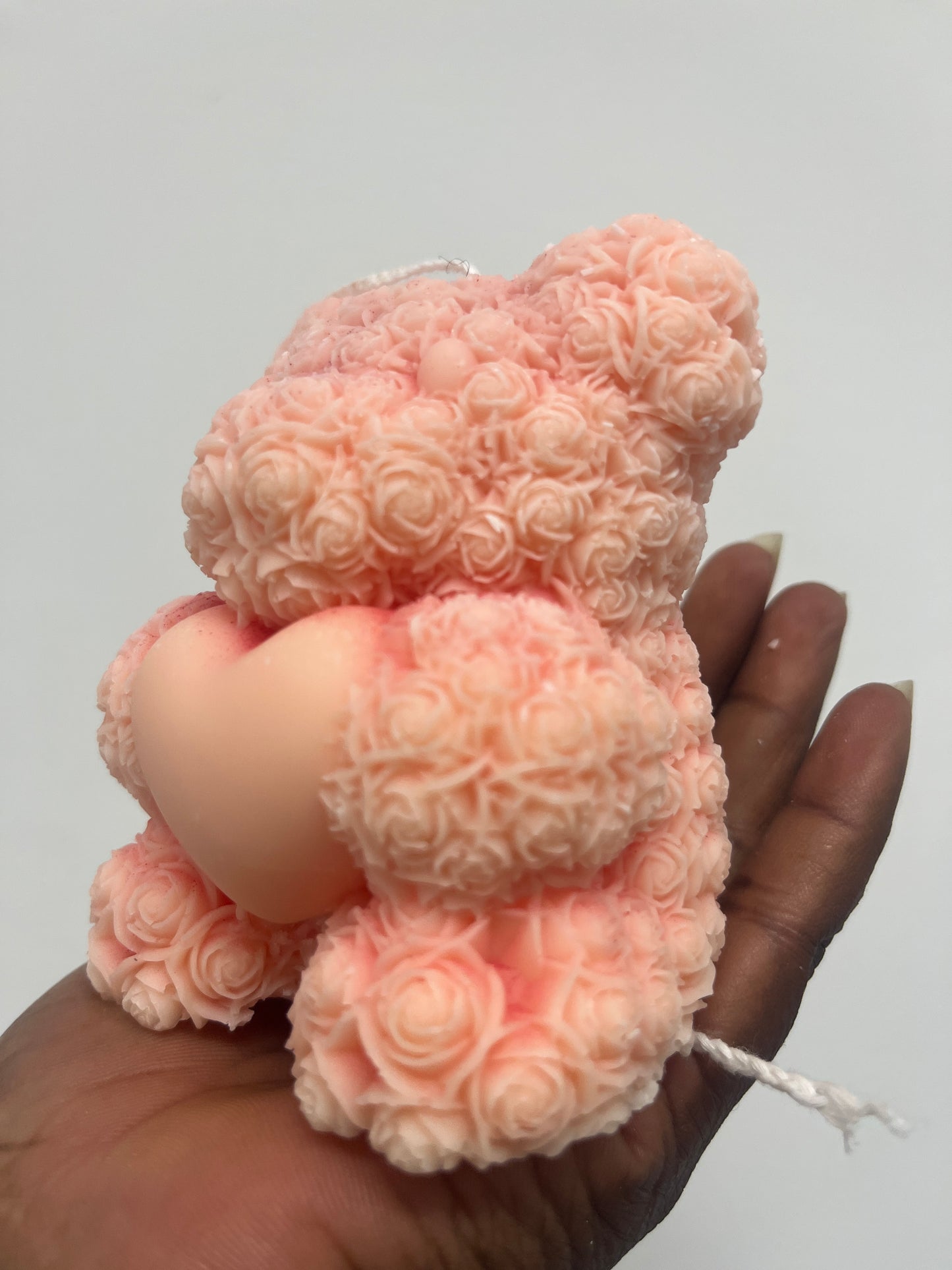 Scented Rose Bear Candle