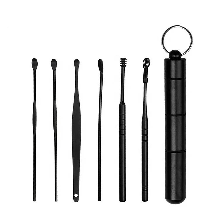 Reusable Ear Cleaner l Ear Wax Remover l Stainless Steel Ear Cleaner