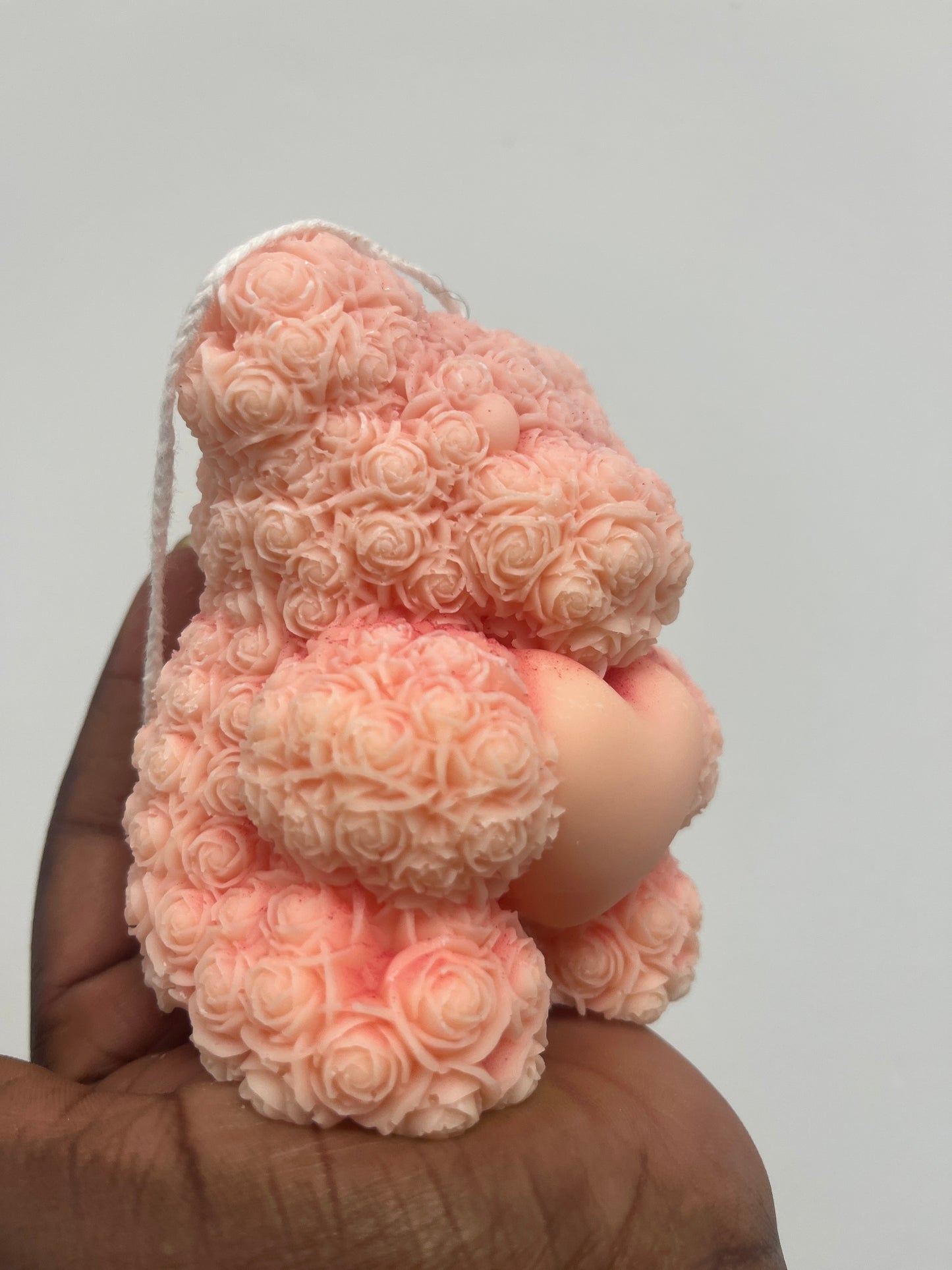 Scented Rose Bear Candle