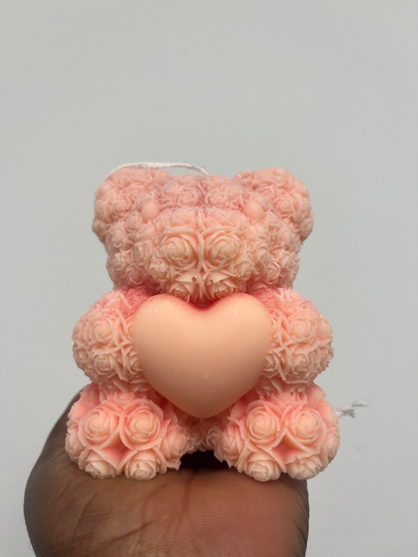 Scented Rose Bear Candle