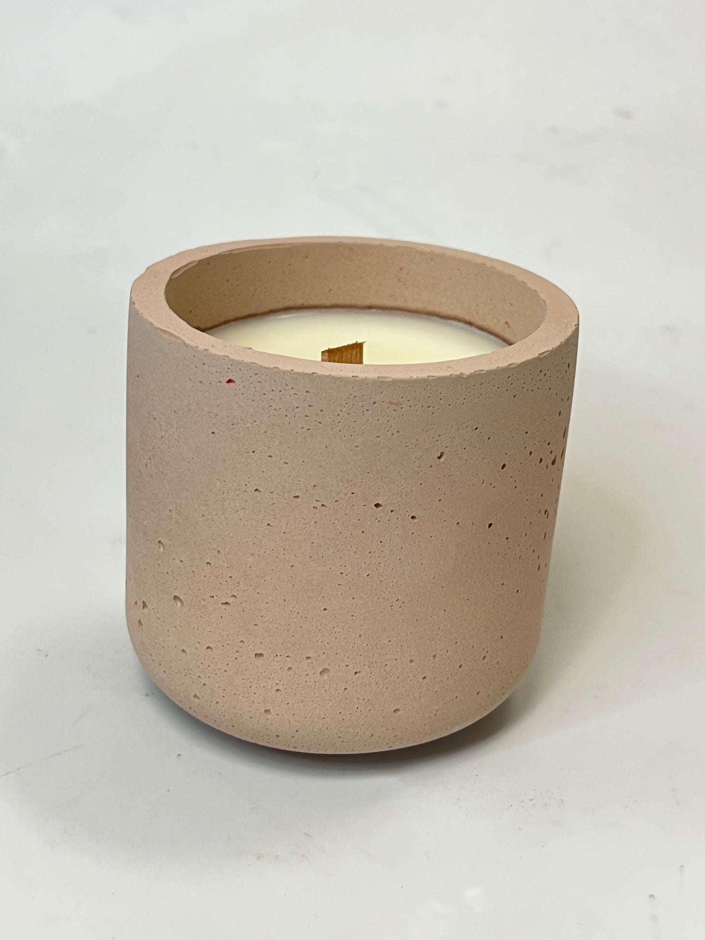 6oz Coconut Apricots Candle l Mildly Scented Slow-burn Natural Candle l Natural Candle l Flameless Candle