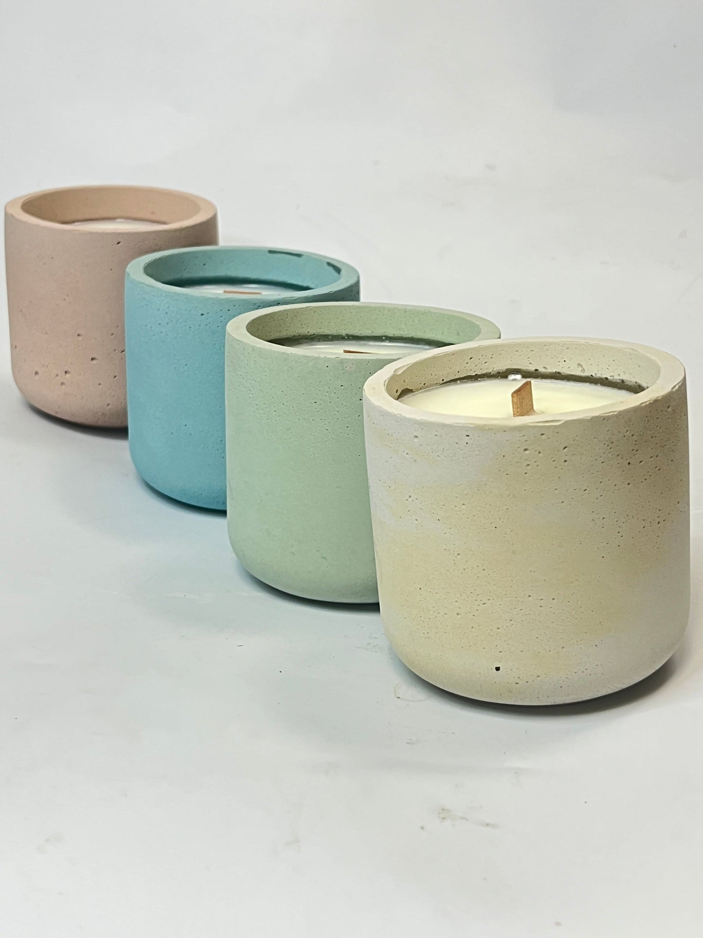 6oz Coconut Apricots Candle l Mildly Scented Slow-burn Natural Candle l Natural Candle l Flameless Candle