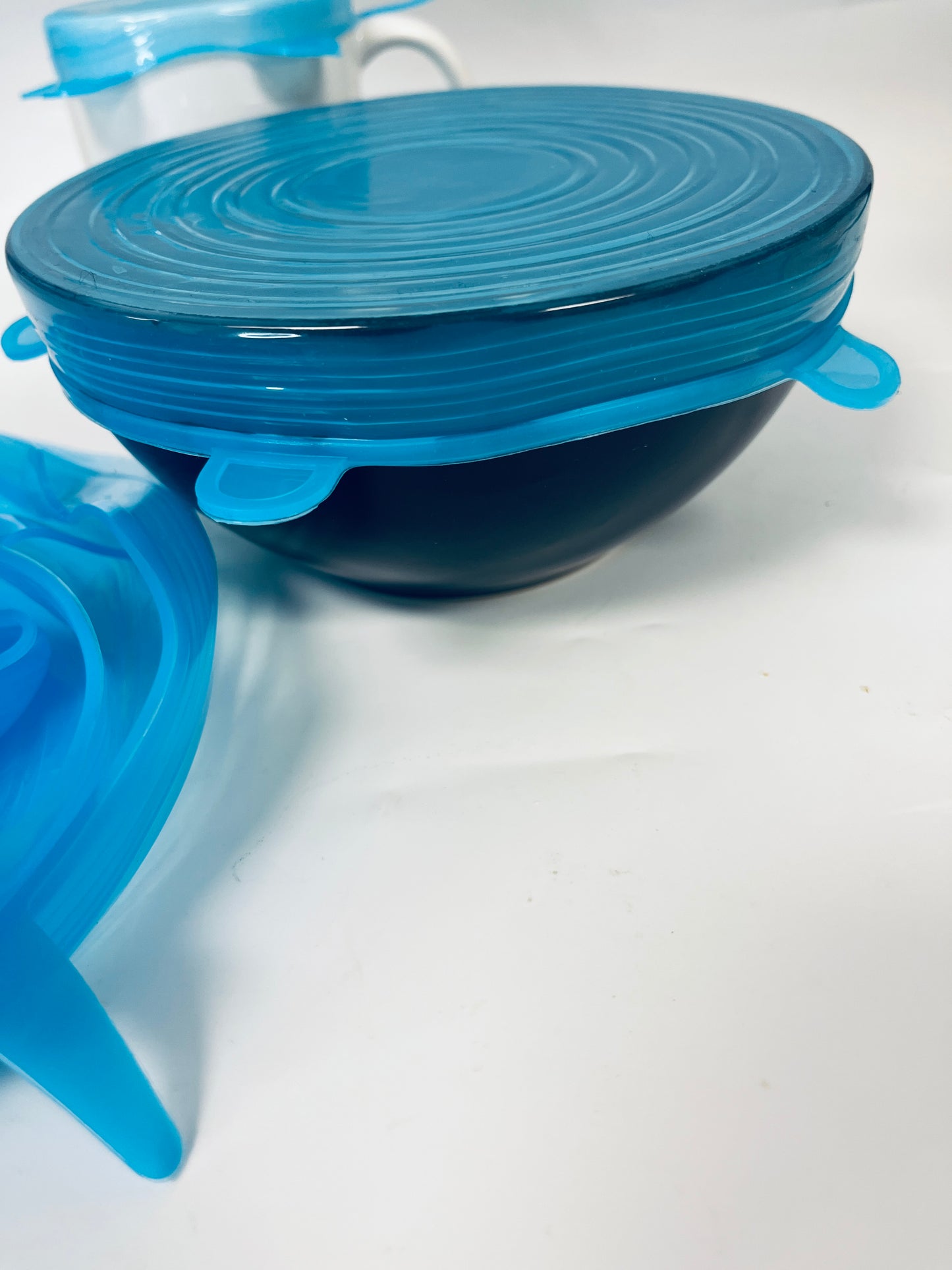 6pcs Food cover - Silicone Reusable Food Cover