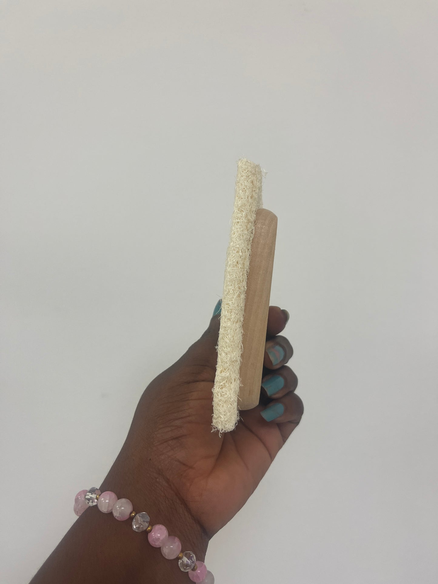 Loofah on a Detachable stick