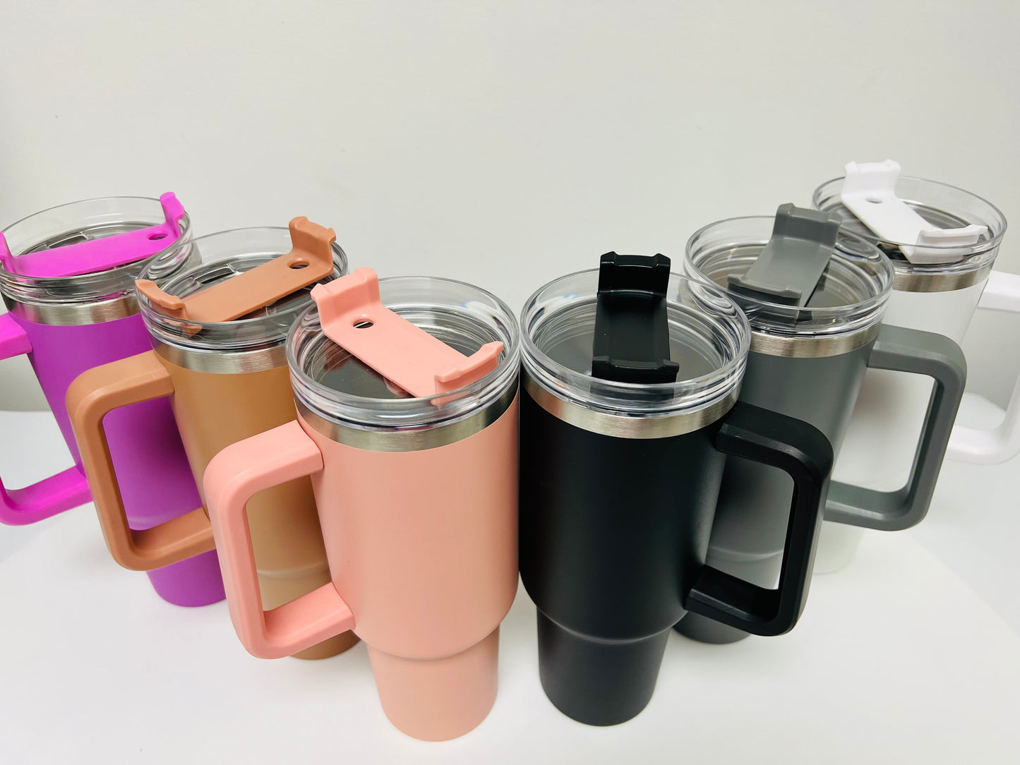40oz Tumbler l Blank 40oz Tumbler with handle
