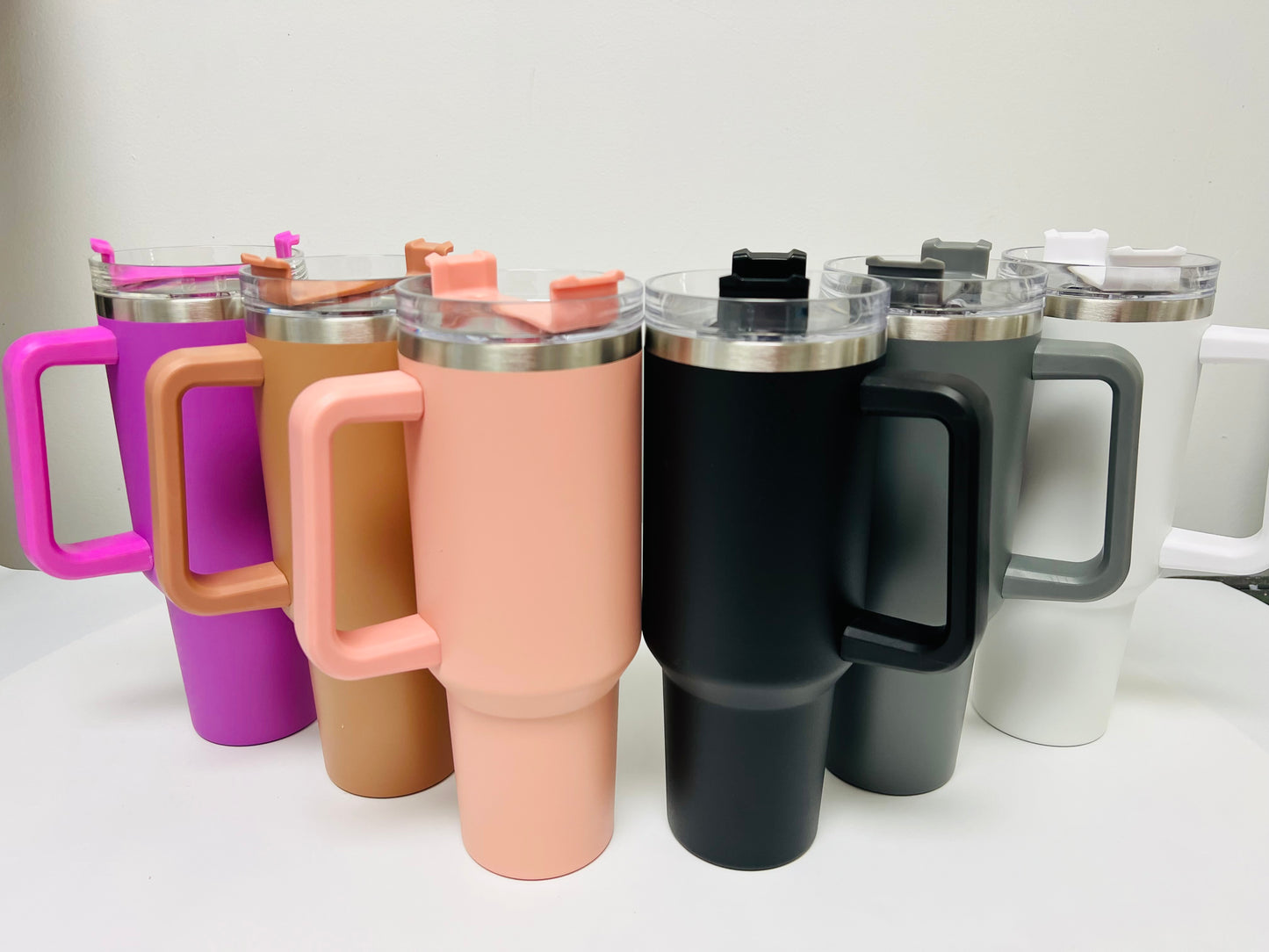 40oz Tumbler l Blank 40oz Tumbler with handle