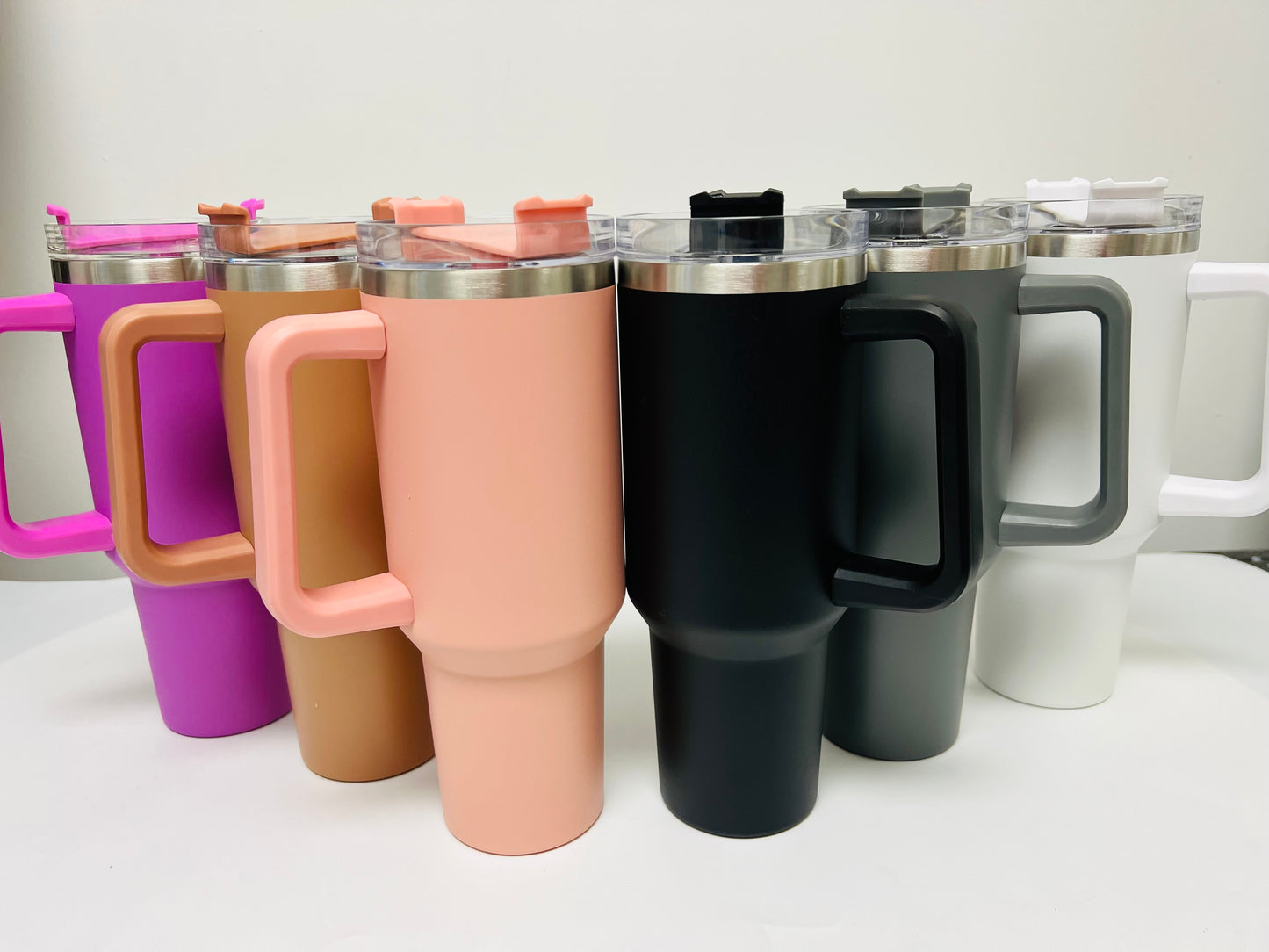 40oz Tumbler l Blank 40oz Tumbler with handle