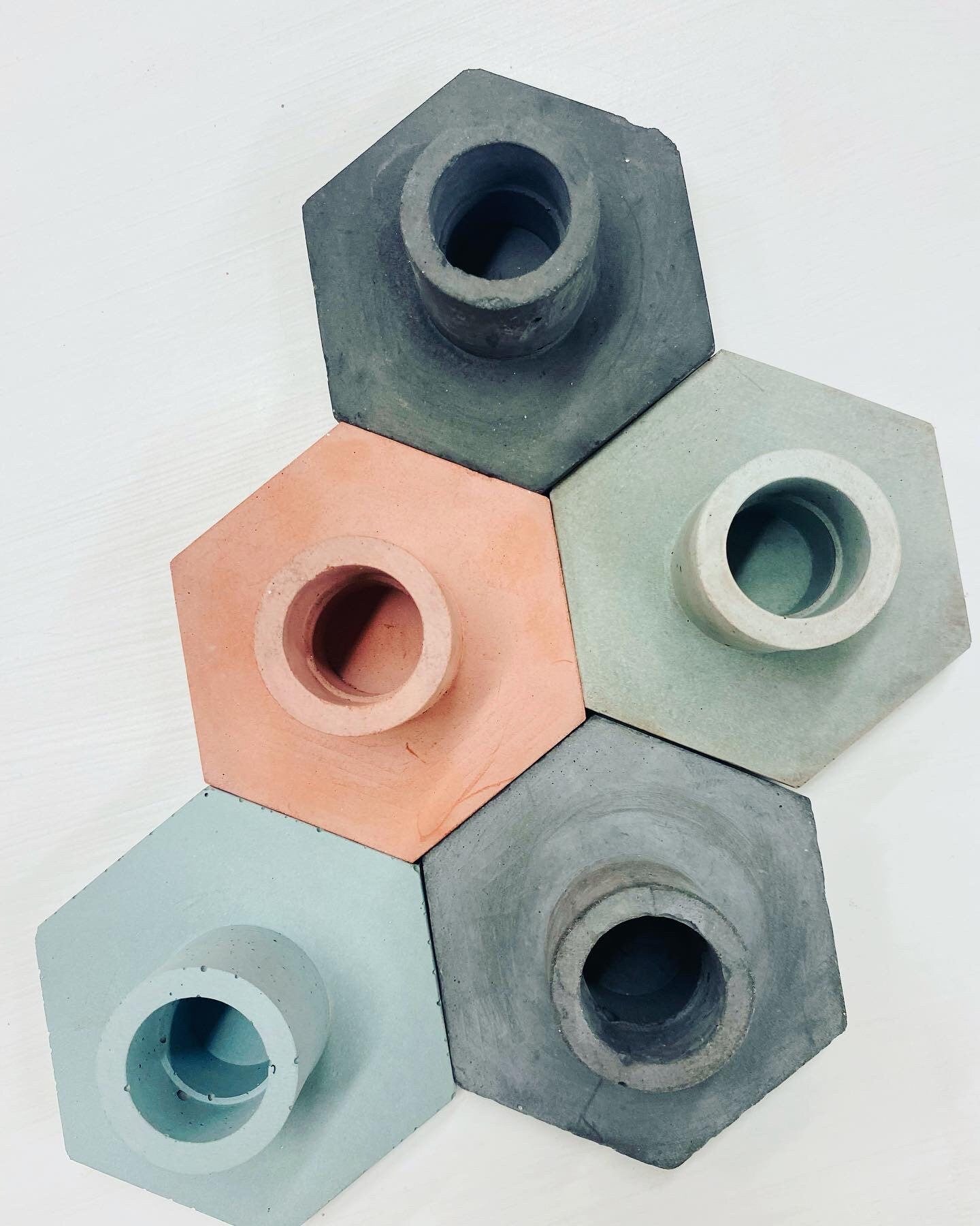 Mini Candle Stick Holder | Minimalist Candle Holder | Concrete Candle Holder | Cement candle holder