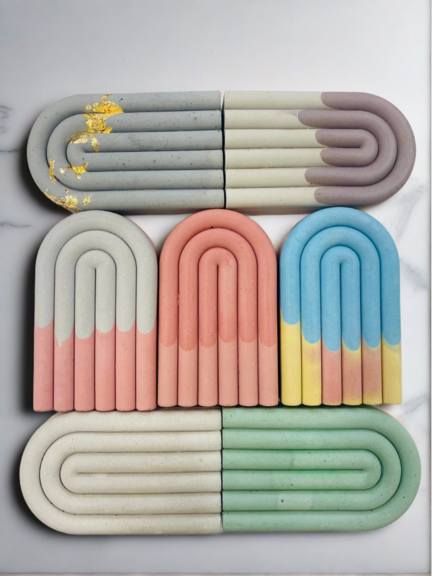 Coasters | Cement Coasters | Mix and Match Coasters | Extra Thick Coasters | Thick Coasters