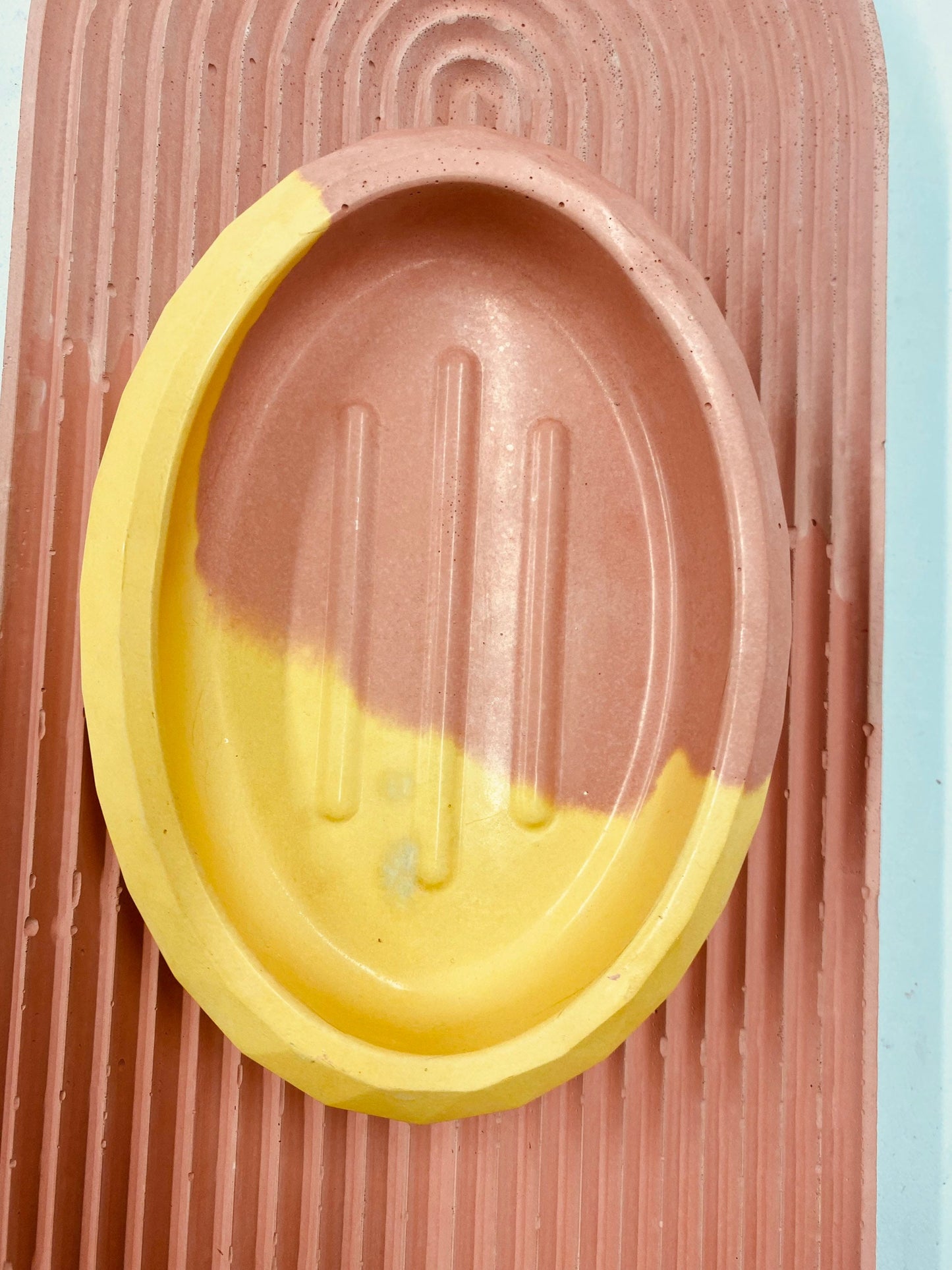 Colourful Soap Dish | Cement Soap Dish