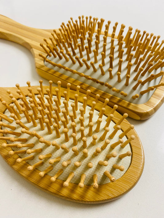 Natural Bamboo Hairbrush Non Static