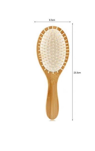 Natural Bamboo Hairbrush Non Static