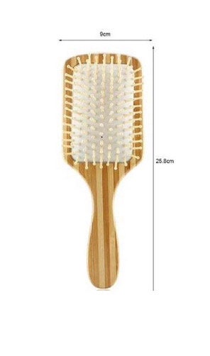 Natural Bamboo Hairbrush Non Static