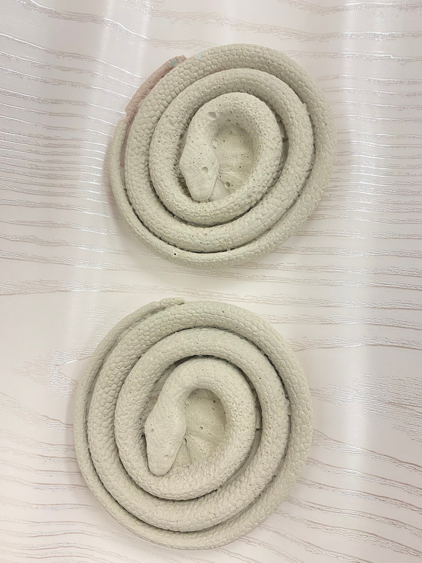 Cement Snake Coasters l Cement Snake