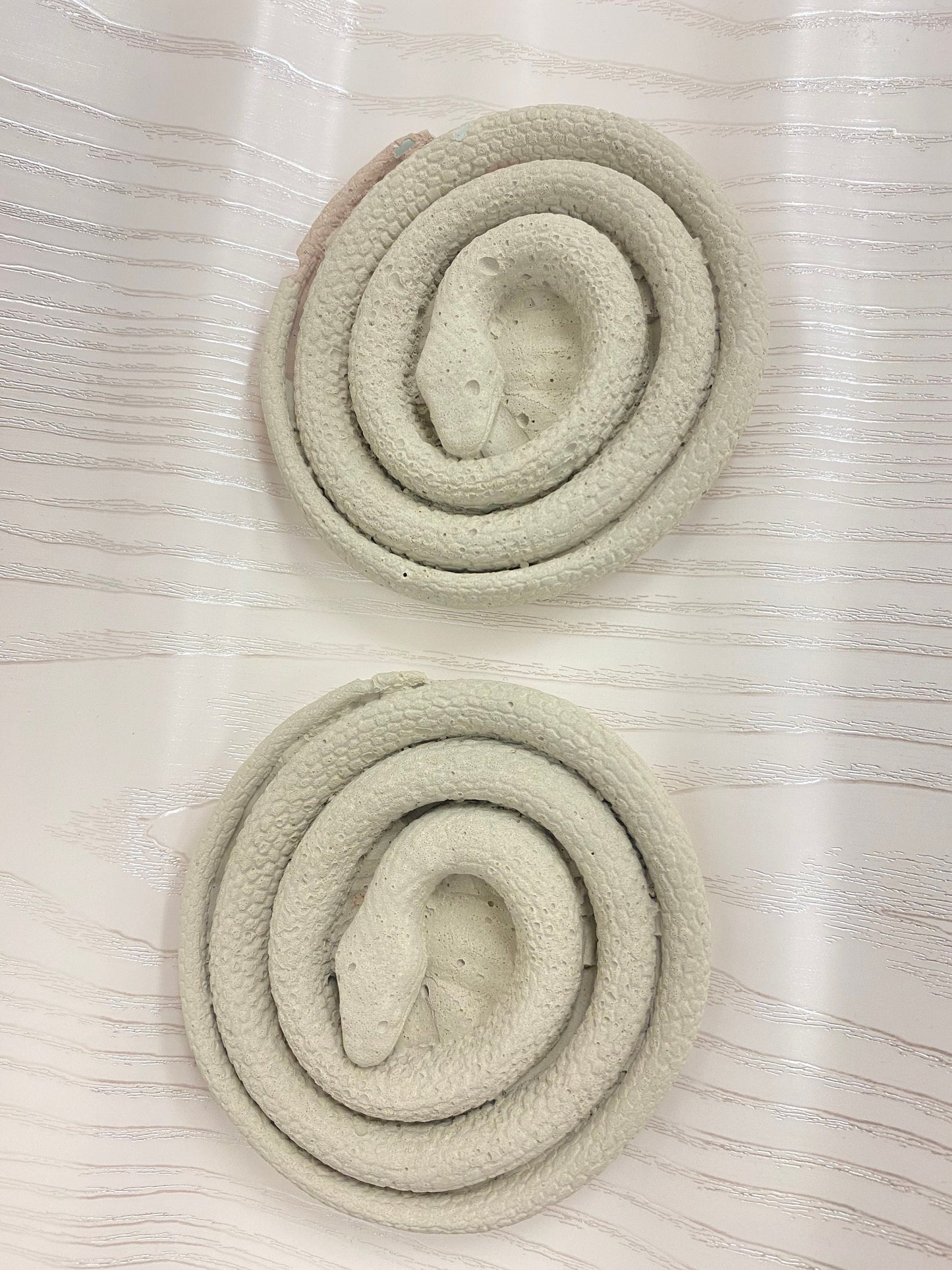 Cement Snake Coasters l Cement Snake