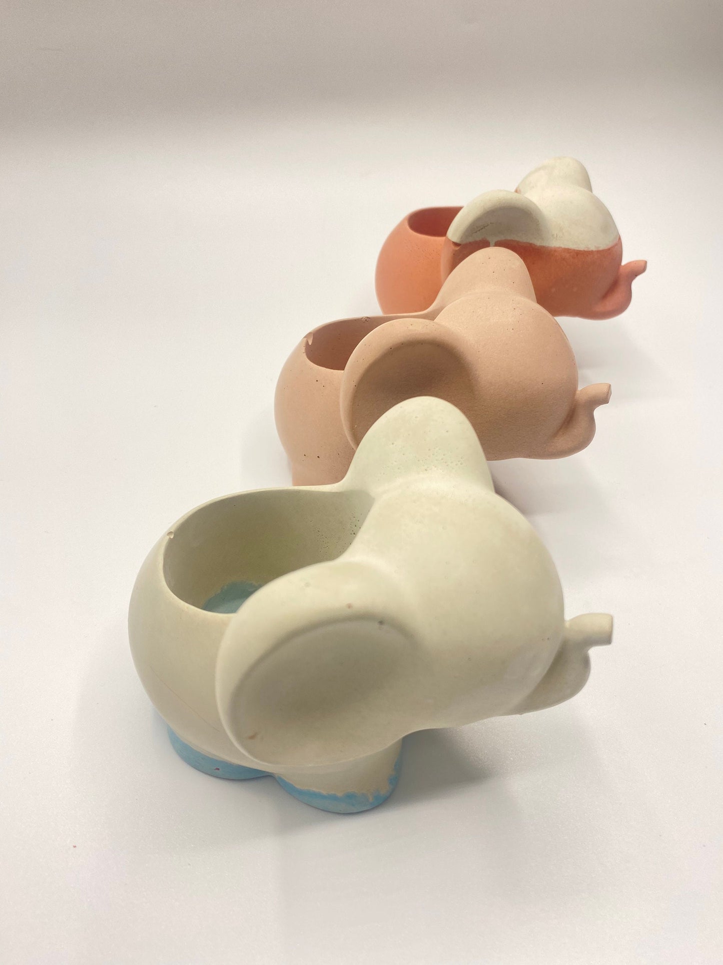 Mini Cement Elephant l Elephant Mini Holder