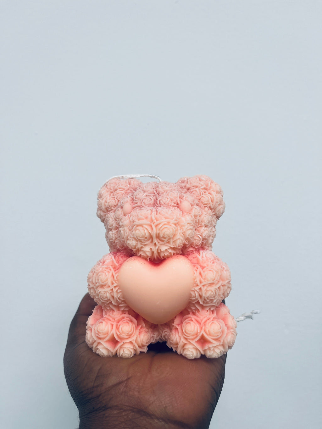 Scented Rose Bear Candle