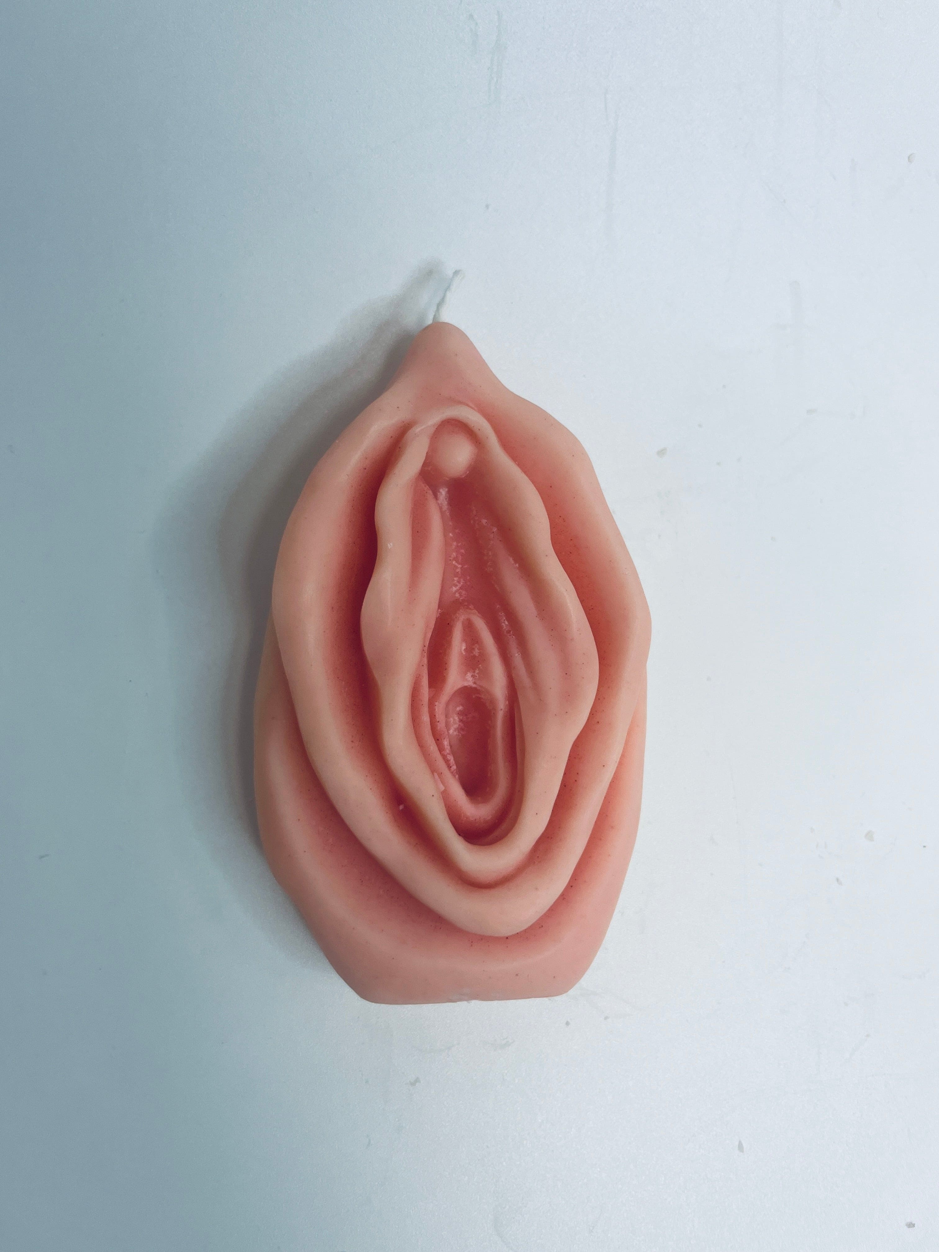 Vulva Pillar Candle  - Soy Wax Candle