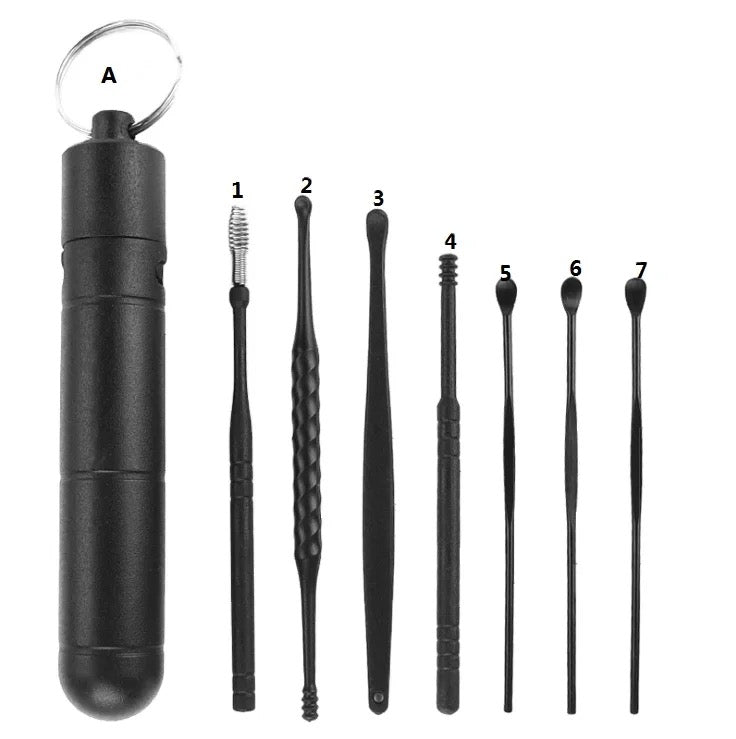 Reusable Ear Cleaner l Ear Wax Remover l Stainless Steel Ear Cleaner