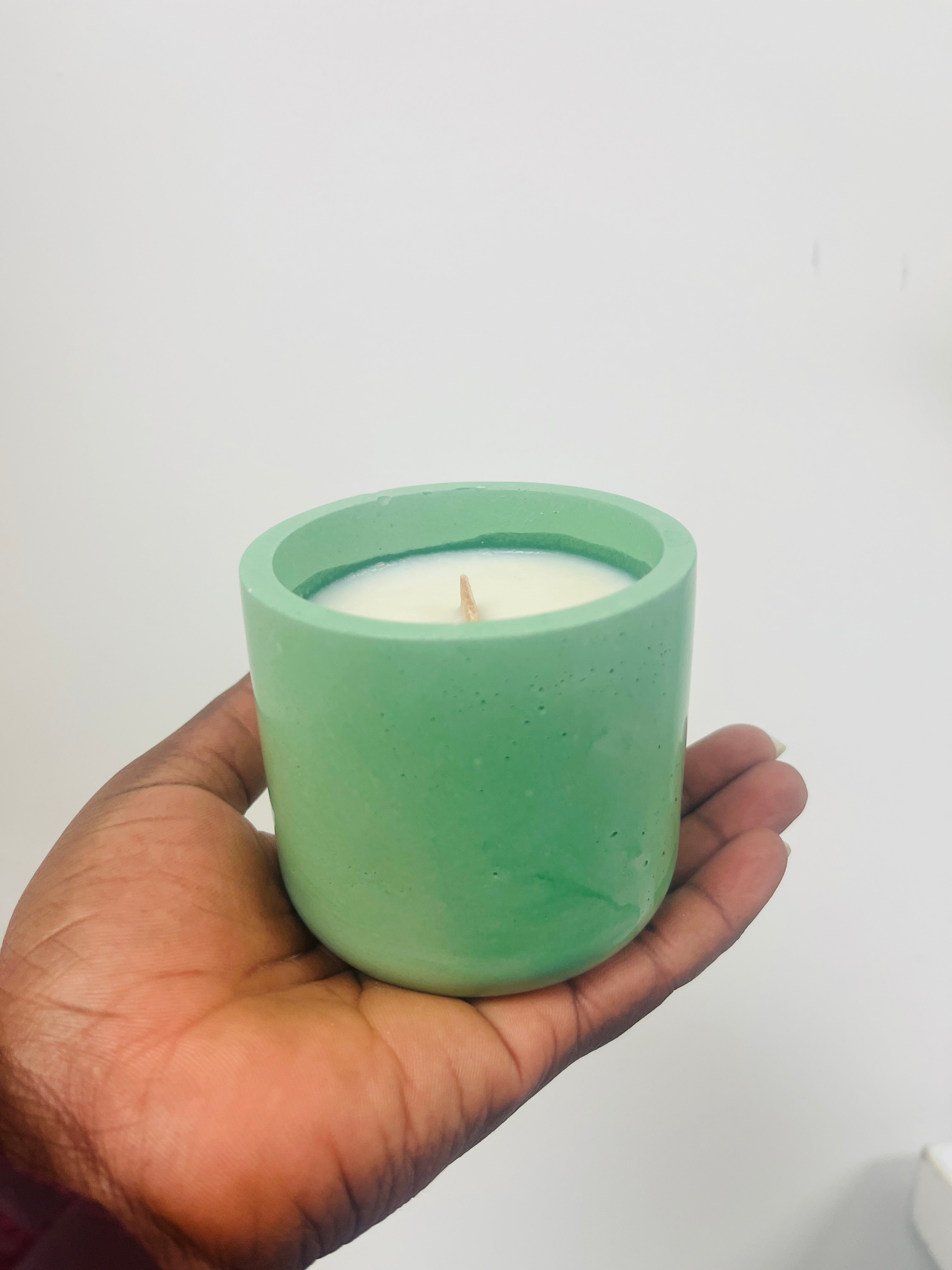 6oz Coconut Apricots Candle l Mildly Scented Slow-burn Natural Candle l Natural Candle l Flameless Candle