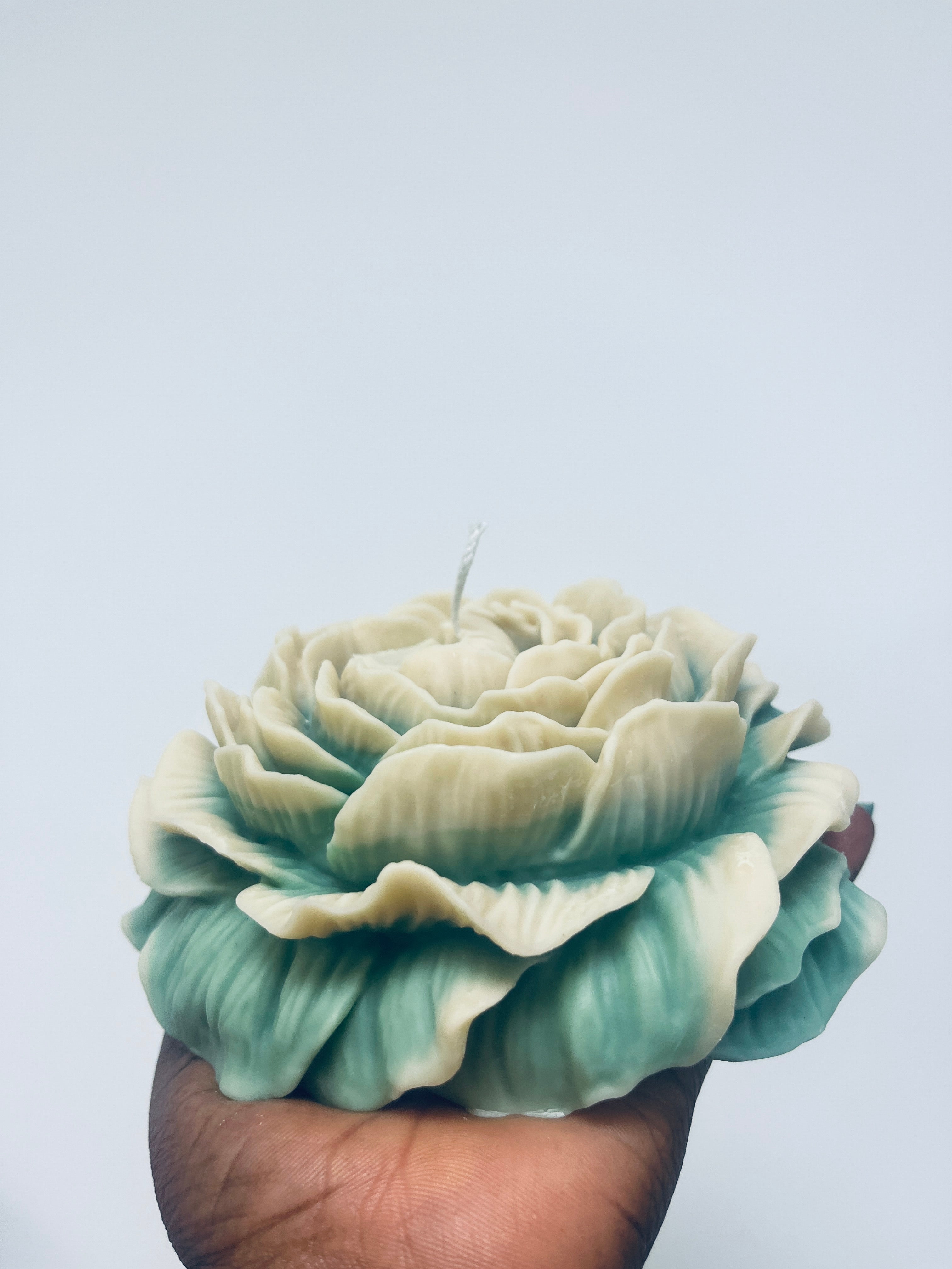 Large Rose Petal Candle