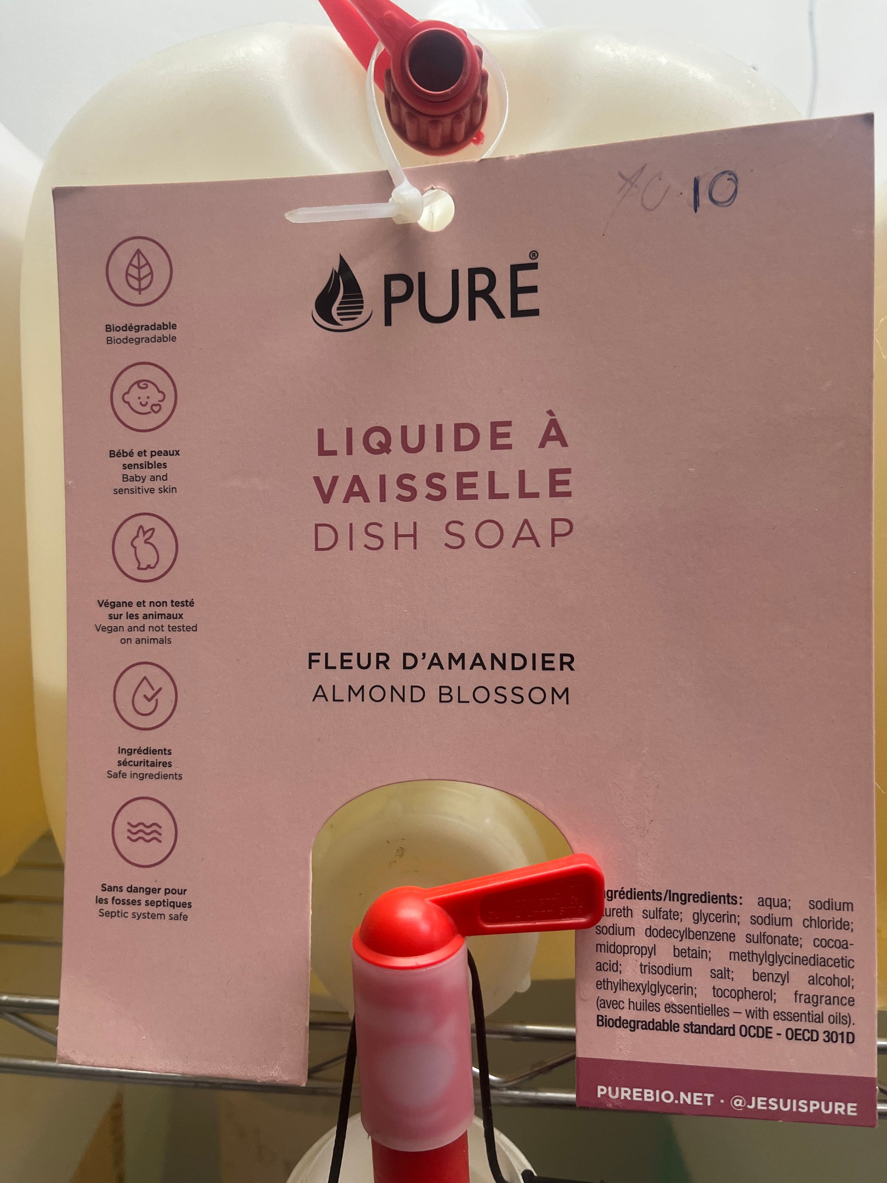 500g Dish Soap l Bulk Refill Dish Soap l Dish Soap bulk refill