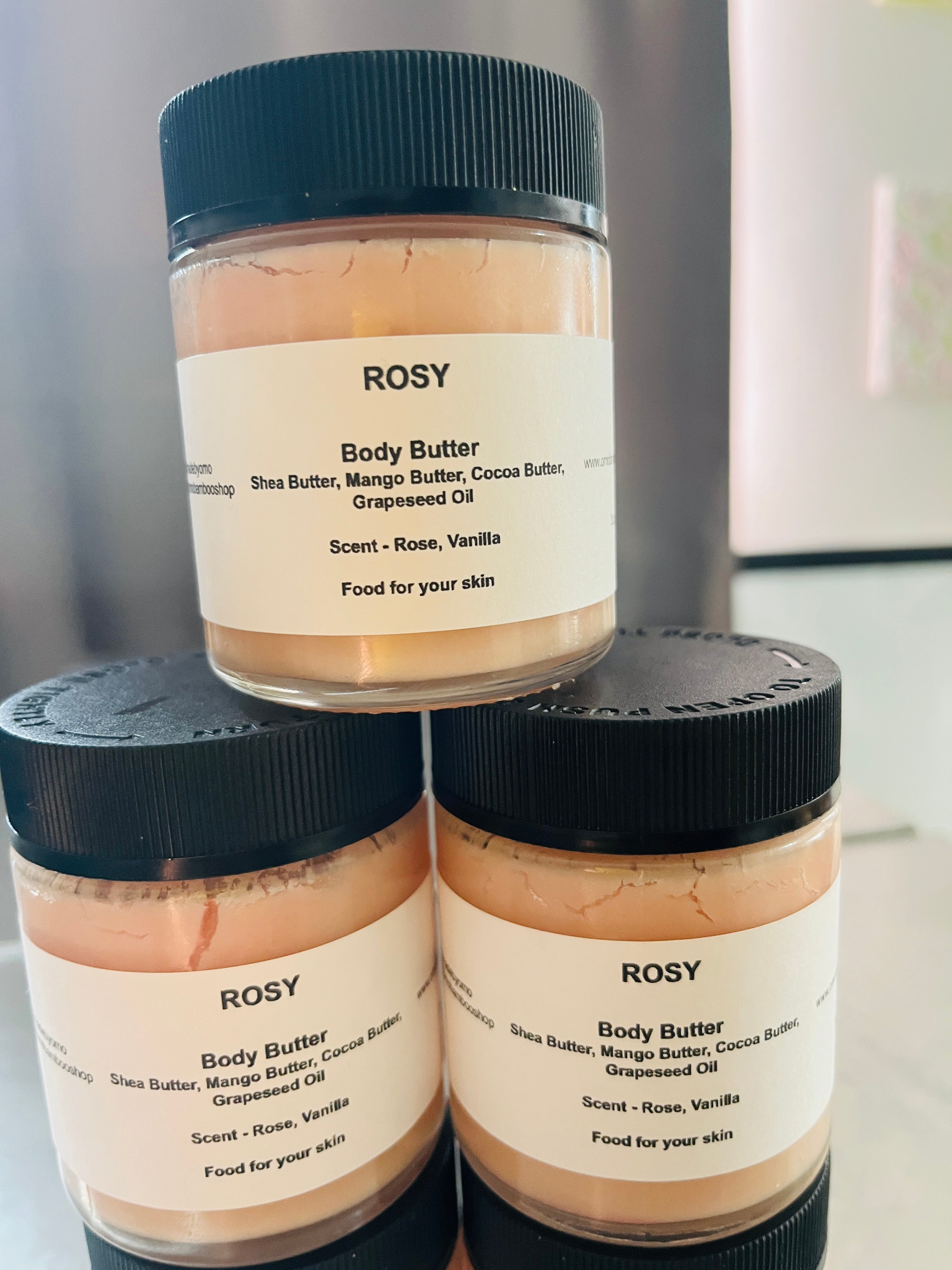 Body Butter l Small Batch Body Butters | Handmade Body Butter l Jar 110g 3.8oz