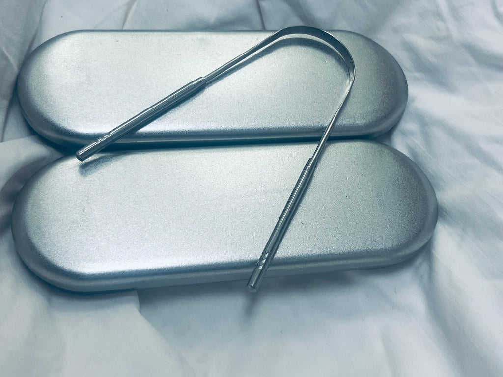 Tongue Scrapper l Stainless Steel Tongue Scrapper l Zero Waste Tongue Scrapper