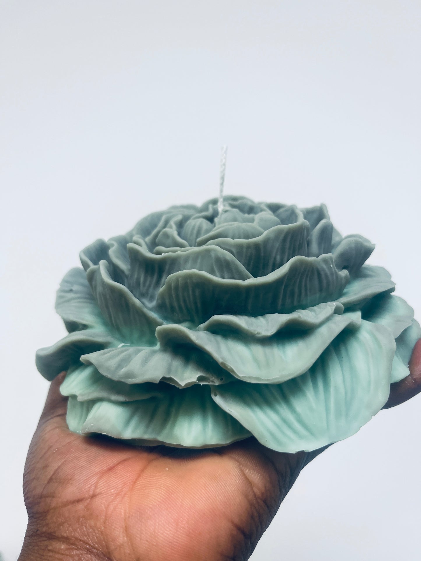 Large Rose Petal Candle