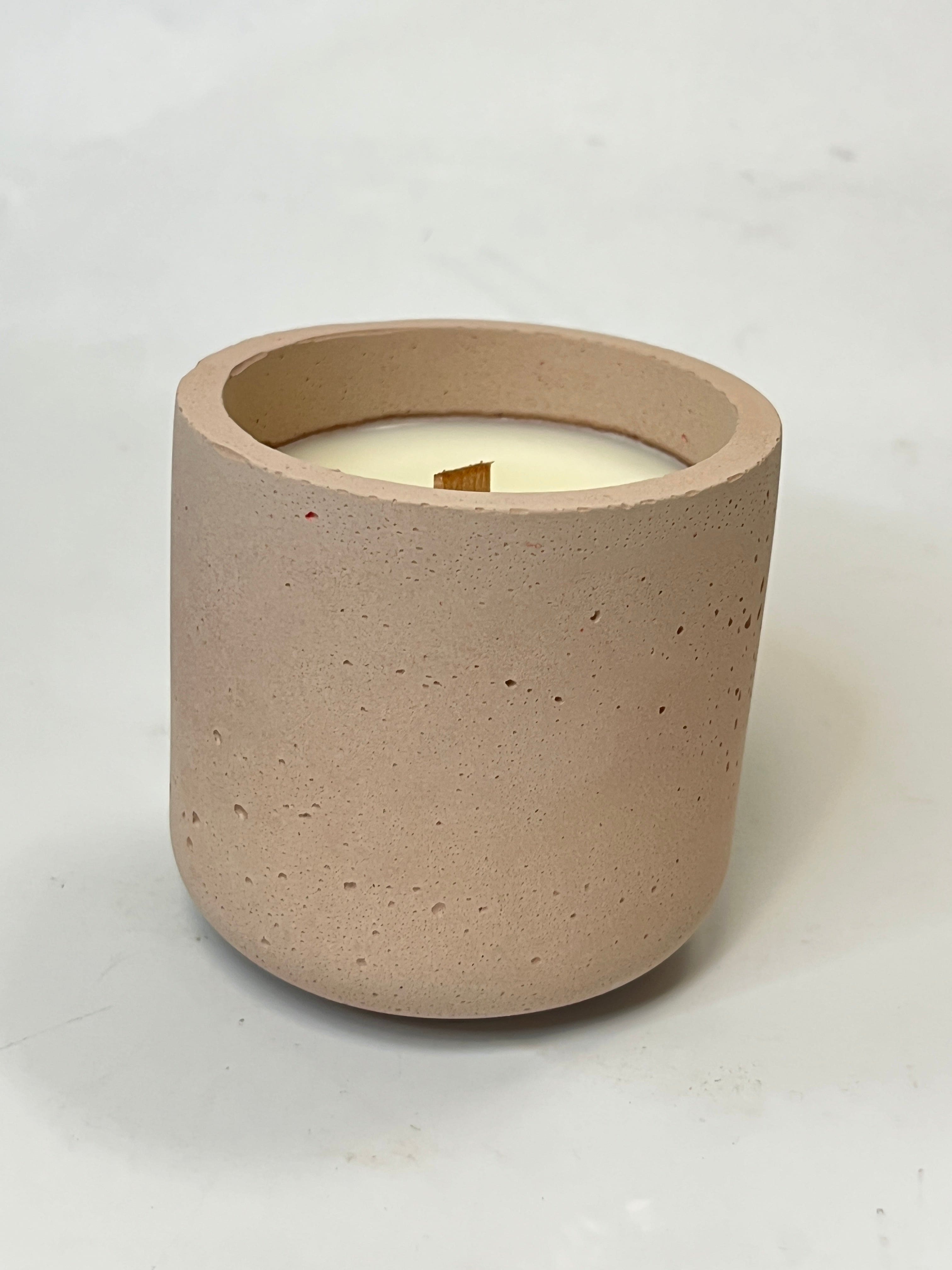 6oz Coconut Apricots Candle l Mildly Scented Slow-burn Natural Candle l Natural Candle l Flameless Candle