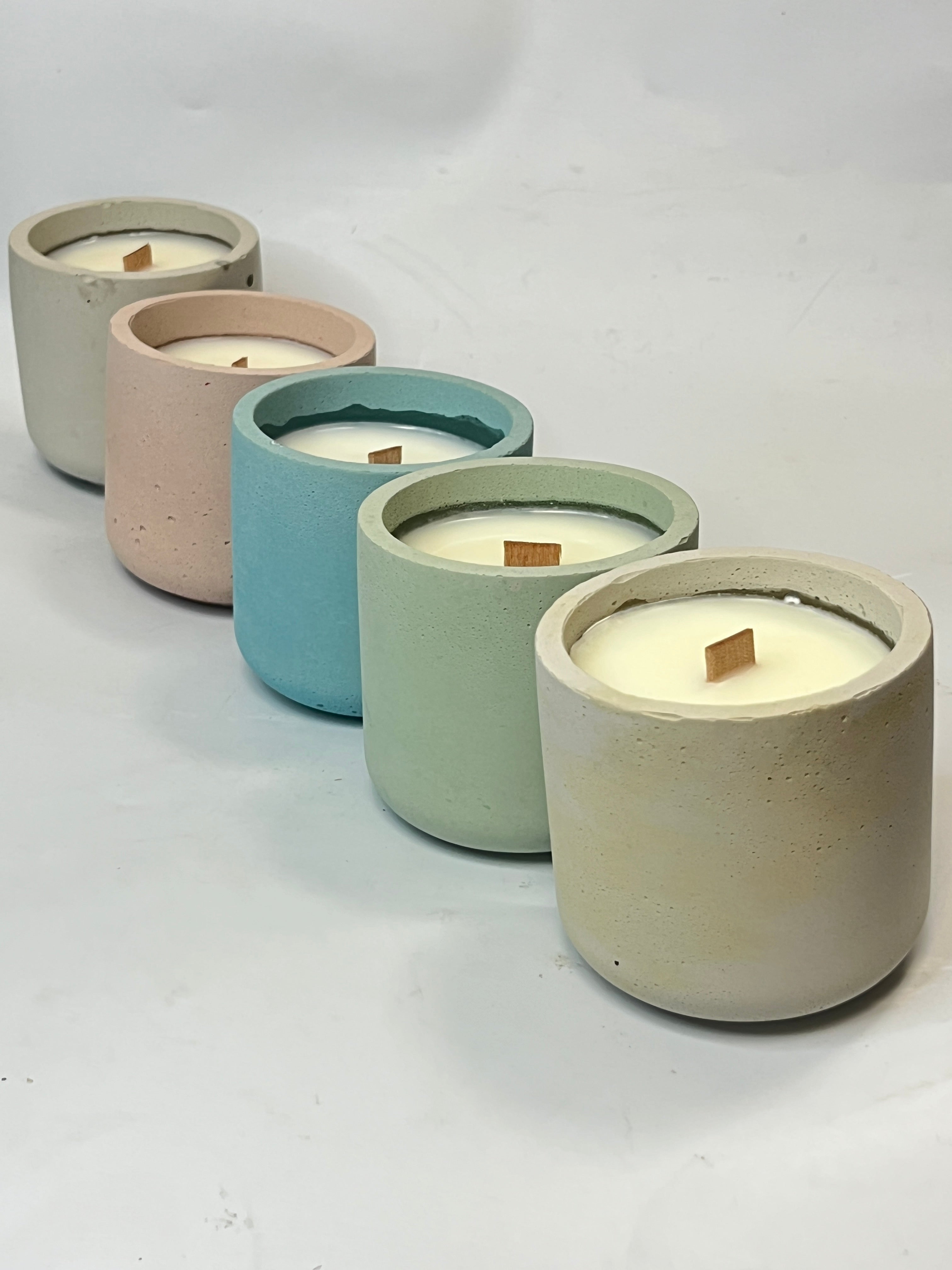 6oz Coconut Apricots Candle l Mildly Scented Slow-burn Natural Candle l Natural Candle l Flameless Candle