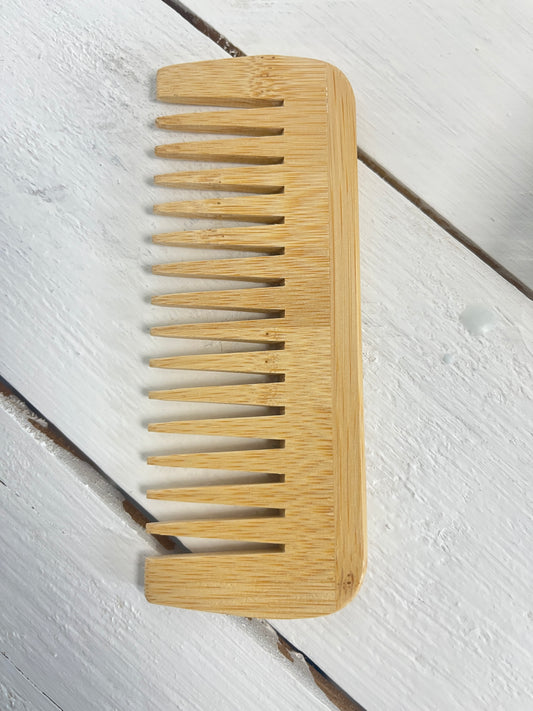 All natural Bamboo Comb