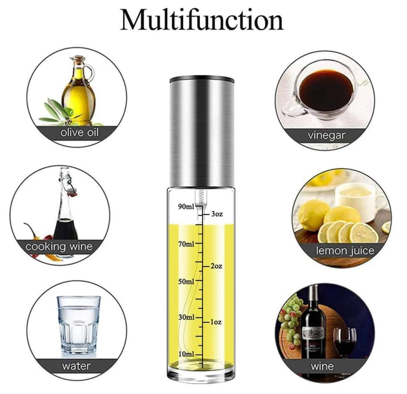 Spray Bottle 100ml with mini funnel