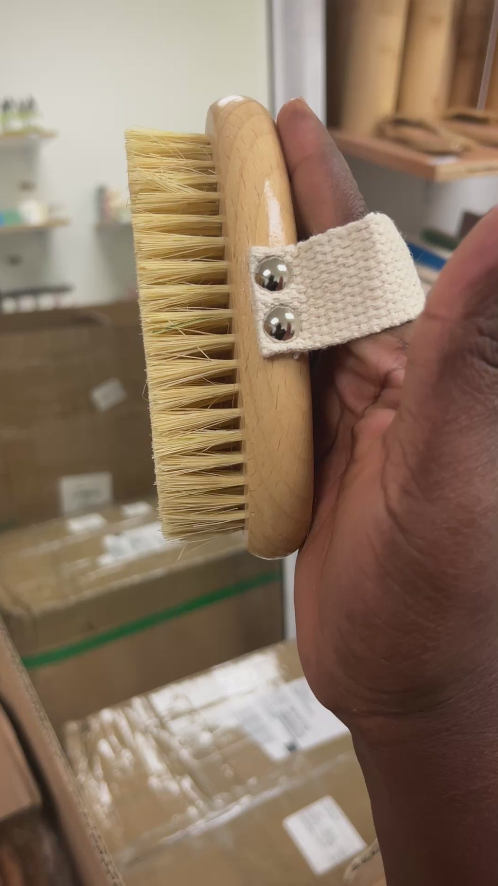 Zero Waste Natural Sisal Dry Body Brush