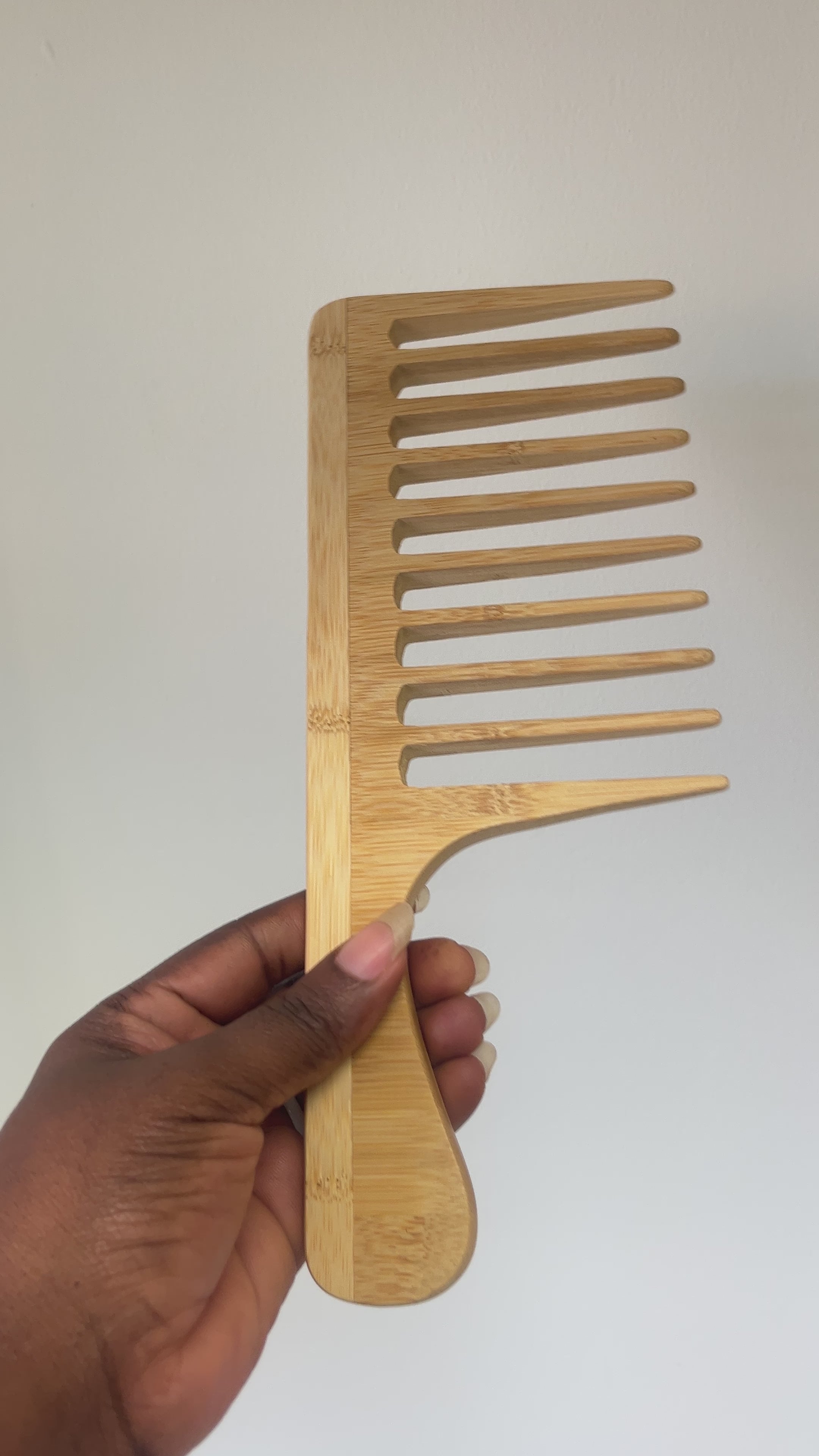 Extra Large Bamboo Comb