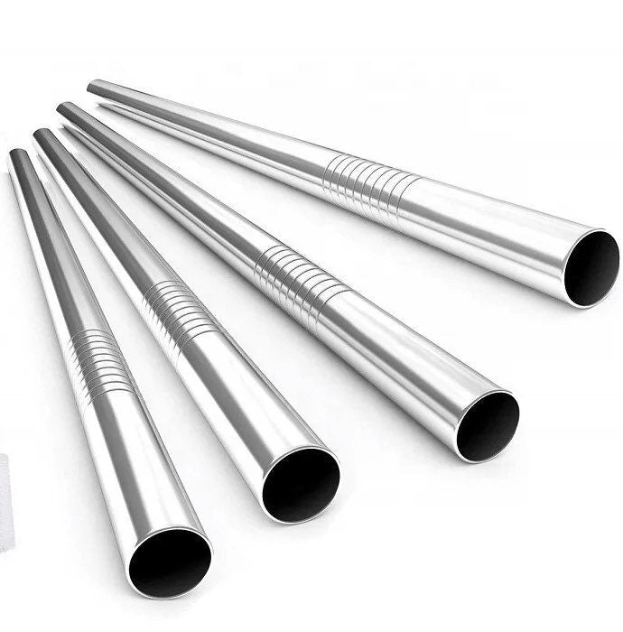 One Large stainless steel straws