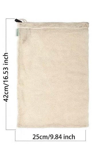 Reusable Fruit Shopping Green Shopping Bag String