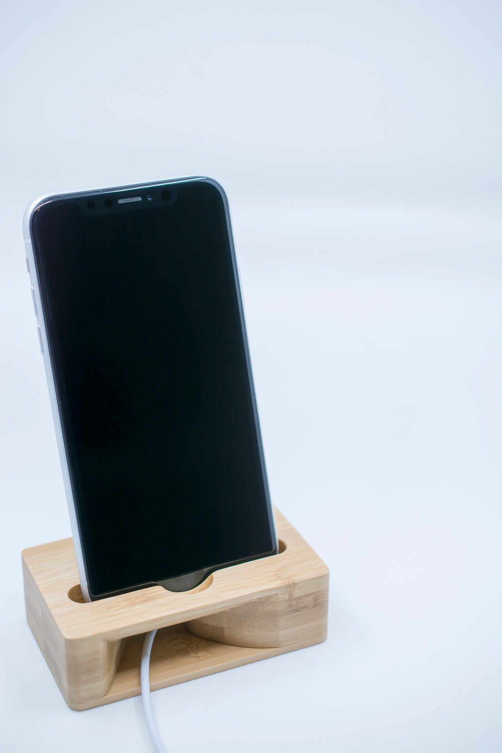 Bamboo Amplifier l Phone Holder
