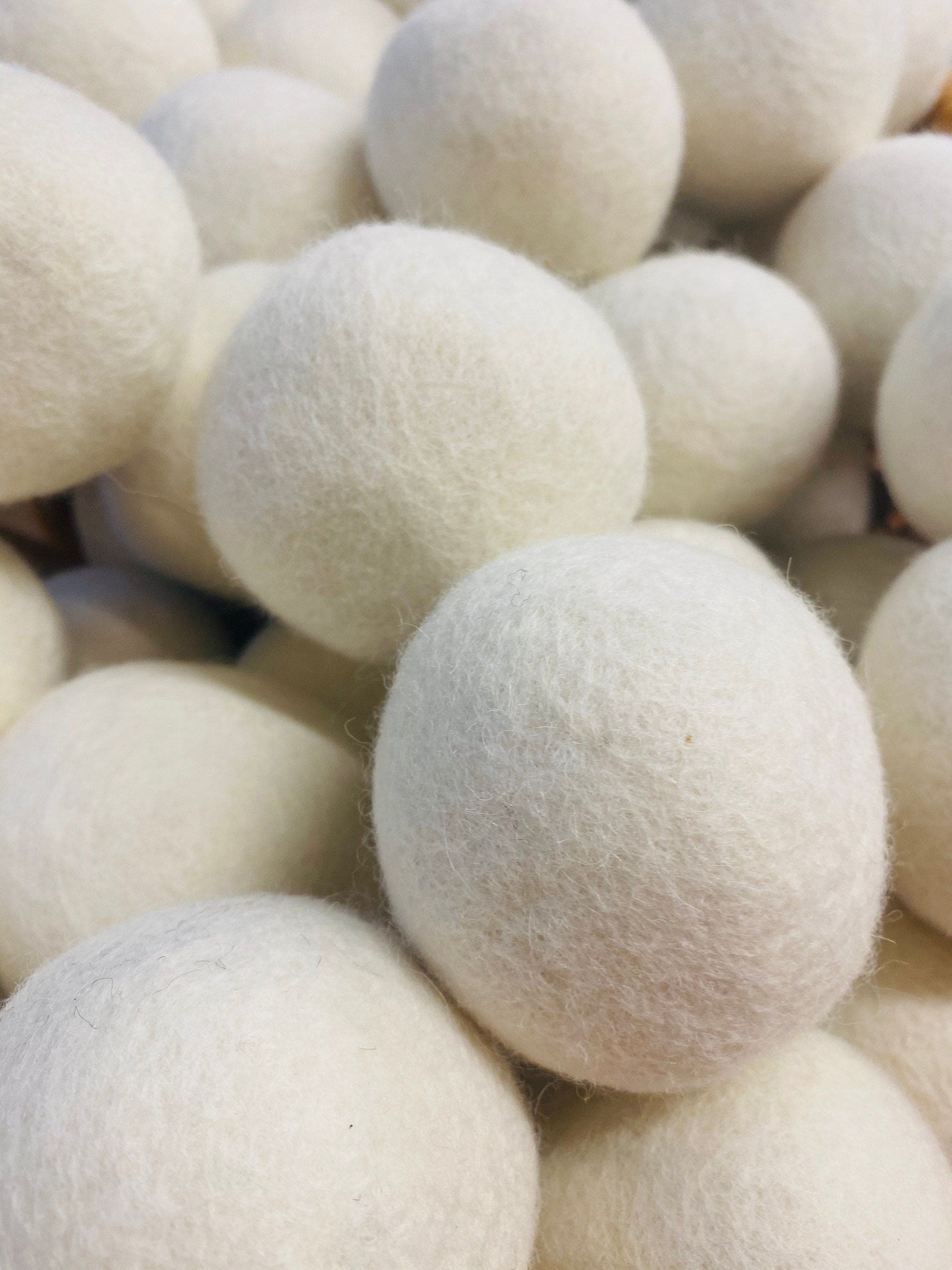 3 pcs Wool Dryer Balls l Dyer Bal Set l Natural Dryer Balls l