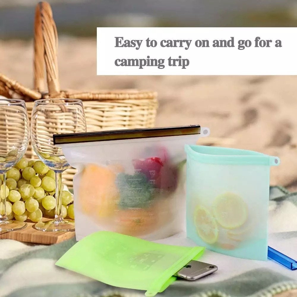 Zero Waste Reusable Freezer Bag