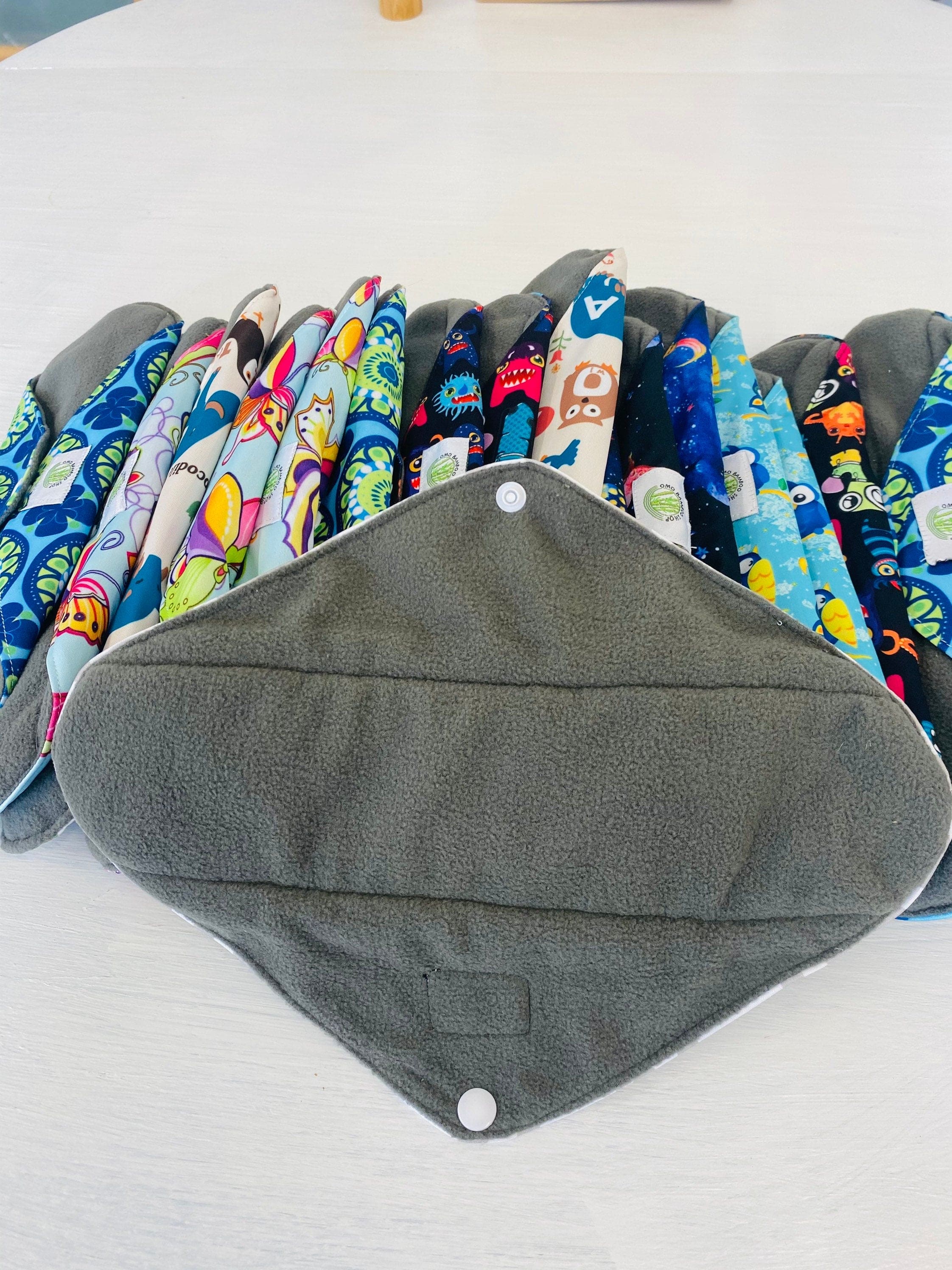 Large Reusable Sanitary Pads l Reusable Sanitary Pad Large l Natural Sanitary Pad l Bamboo Sanitary Pad l Pad for heavy flow