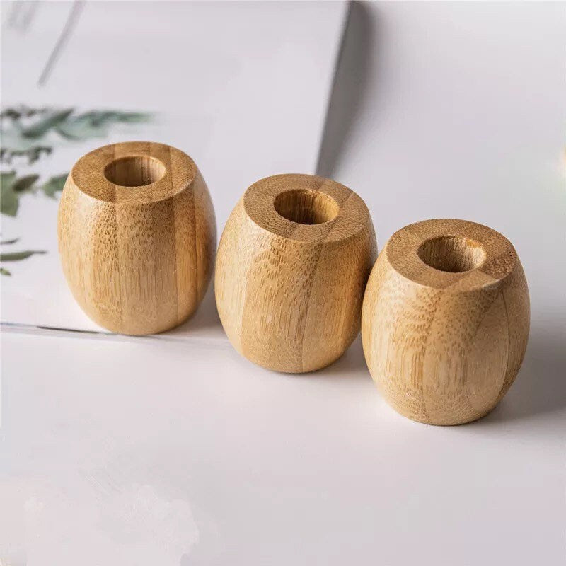 Bamboo Toothbrush Holder