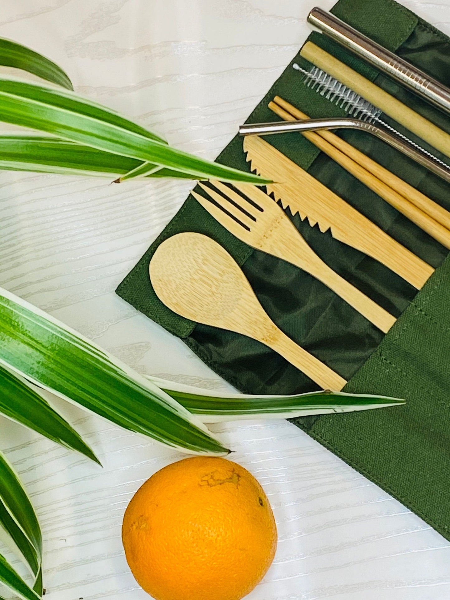 Zero Waste Wooden Cutlery Set l Bamboo Cutlery Set