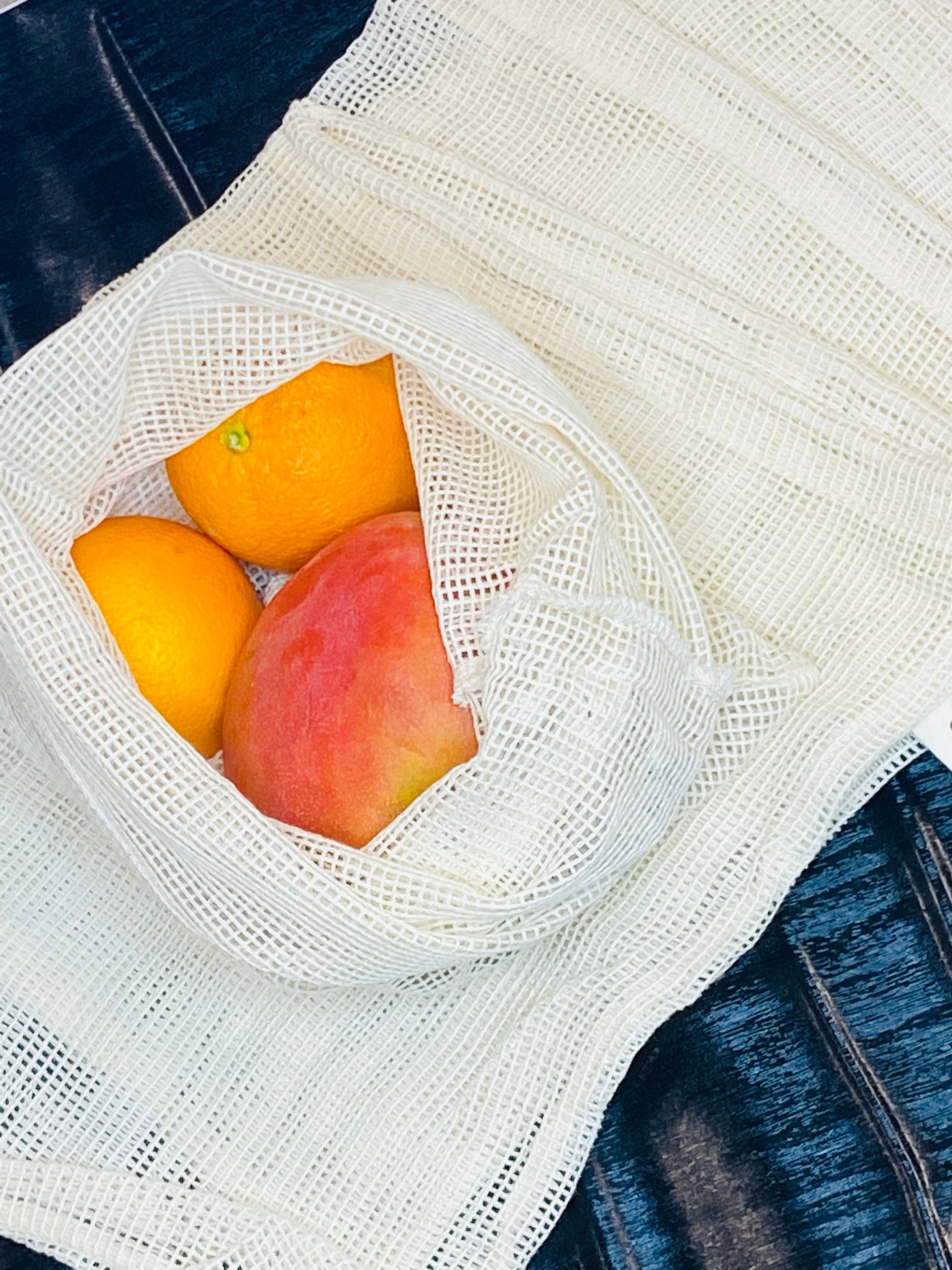 Reusable Fruit Shopping Green Shopping Bag String