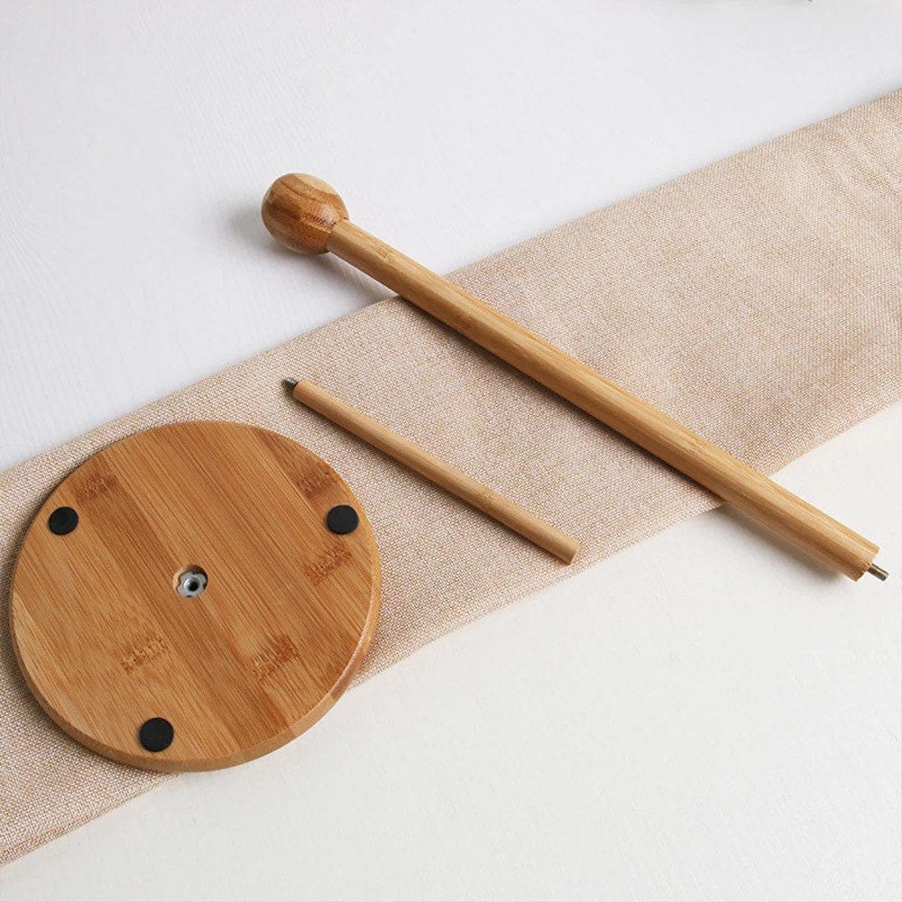 Kitchen Paper Towel Holder | Roll Paper Towel Holder | Bamboo and Wood Tissue Storage Rack Shelf