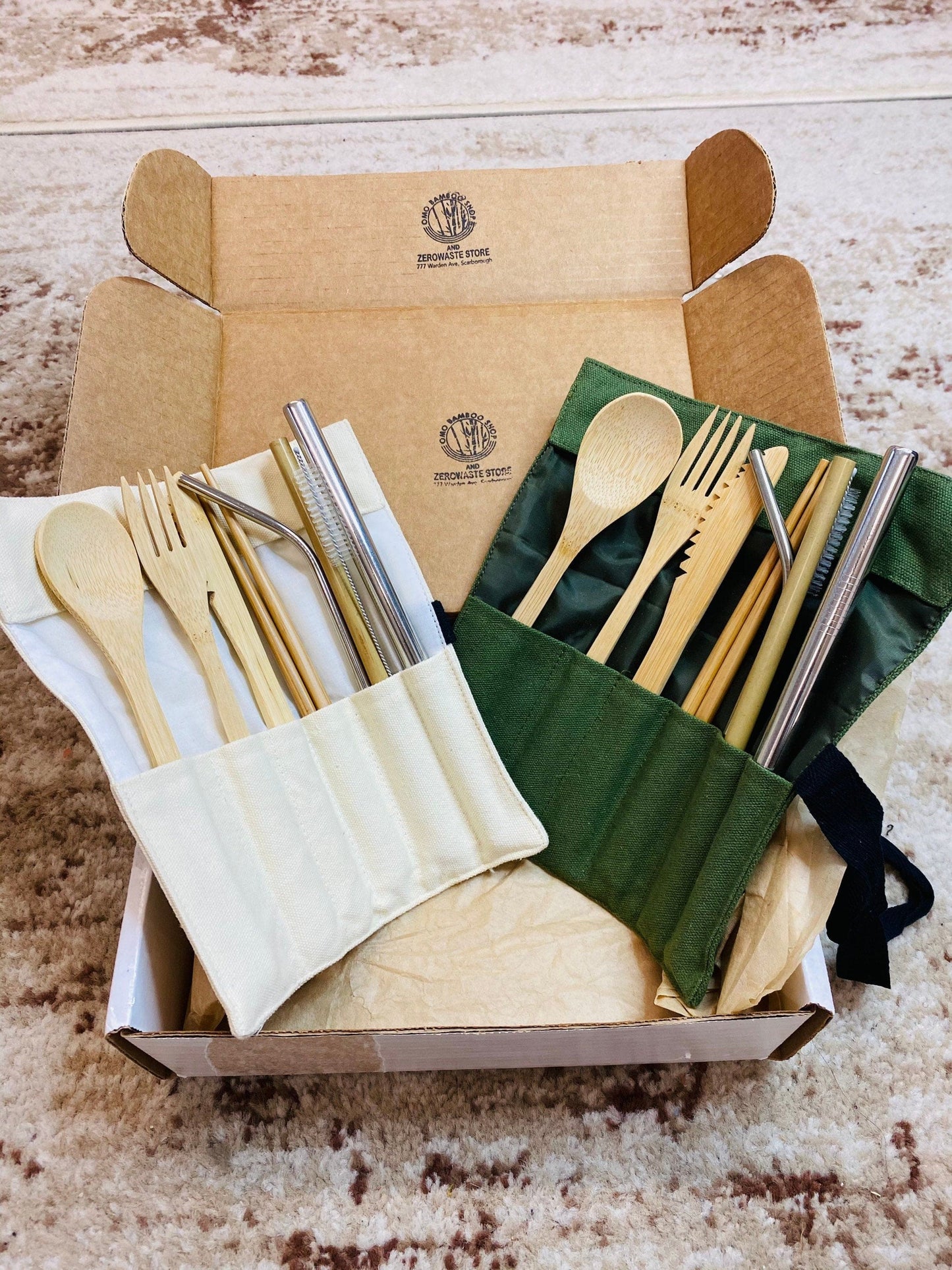Zero Waste Wooden Cutlery Set l Bamboo Cutlery Set